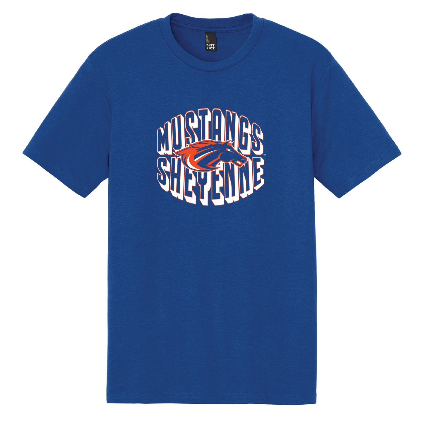 Mustangs District® Perfect Tri® Tee (DM130)