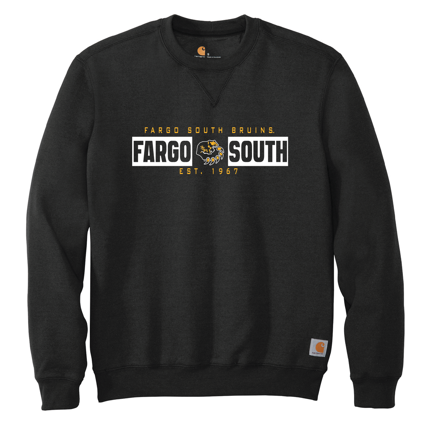 Bruins Carhartt® Midweight Crewneck Sweatshirt (CTK124)