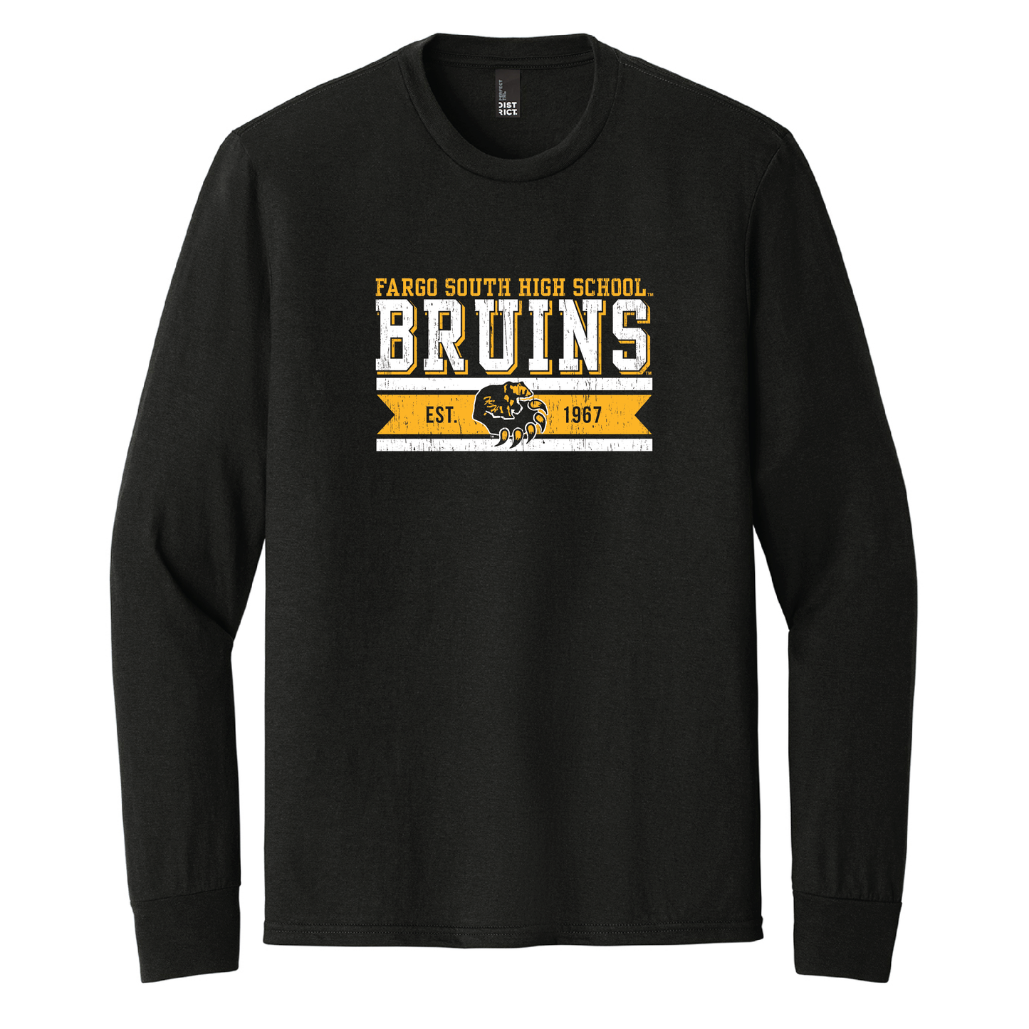 Bruins District® Perfect Tri® Long Sleeve Tee (DM132)