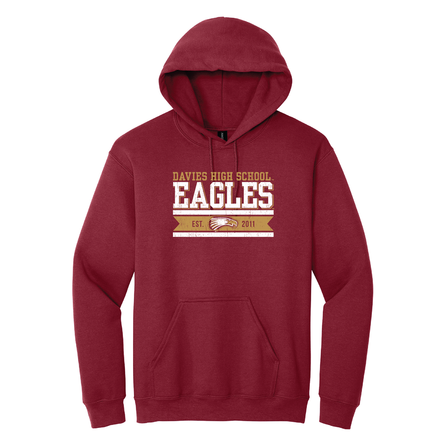 Eagles Gildan® Heavy Blend™ Hooded Sweatshirt (18500)