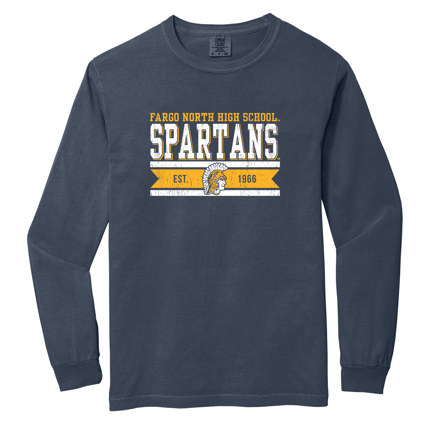 Spartans Comfort Colors® Heavyweight Ring Spun Long Sleeve Tee (6014)