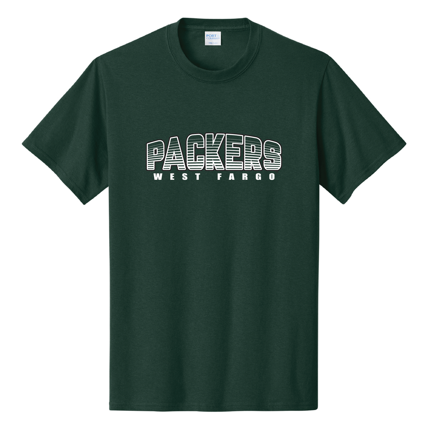 Packers Port & Co™ Core Cotton Tee (PC54)