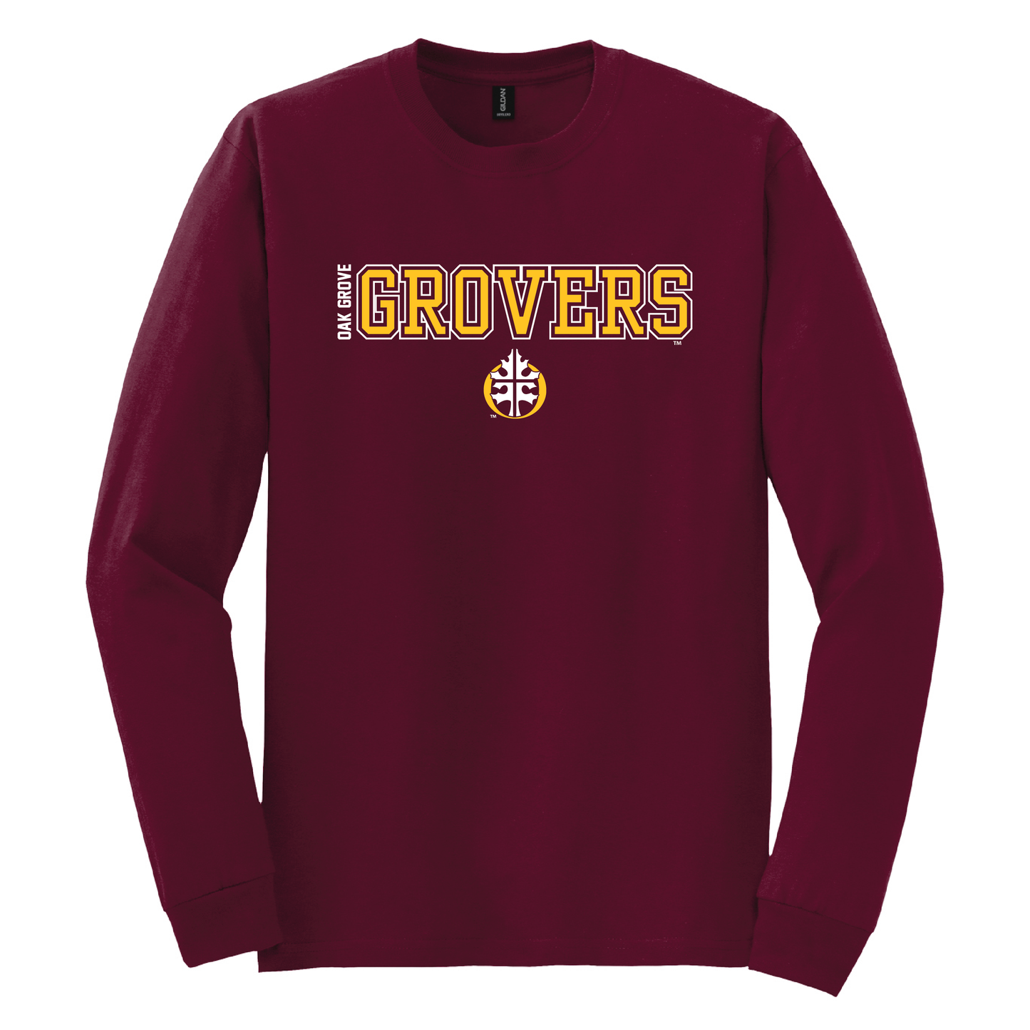 Oak Grove Gildan® DryBlend® 50 Cotton/50 Poly Long Sleeve T-Shirt (8400)