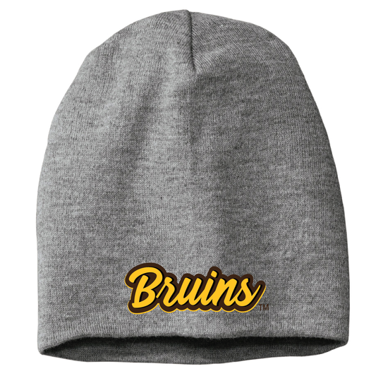 Bruins Phin Light Grey Heather District Slouch Beanie 0424