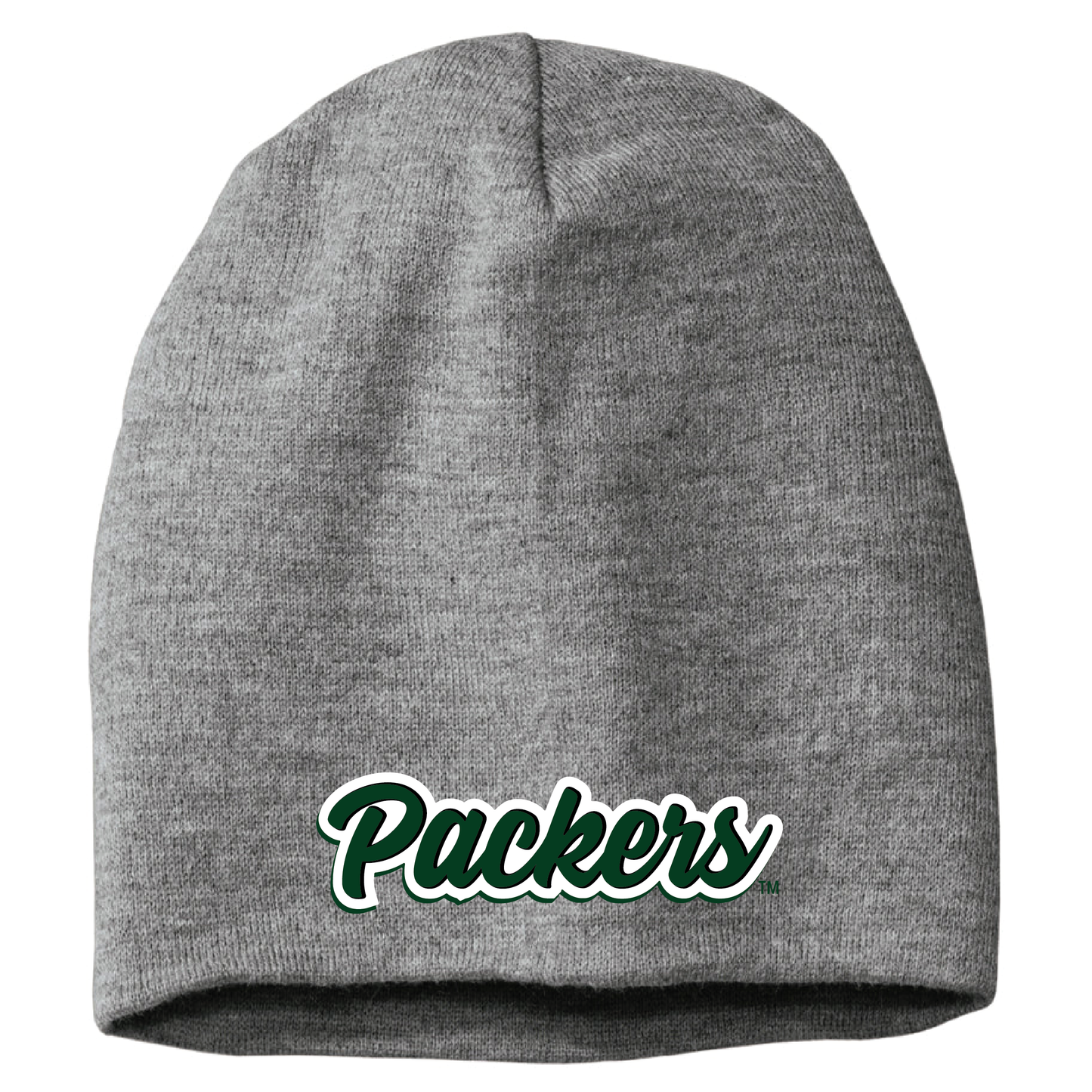 Packers Phin Light Grey Heather District Slouch Beanie