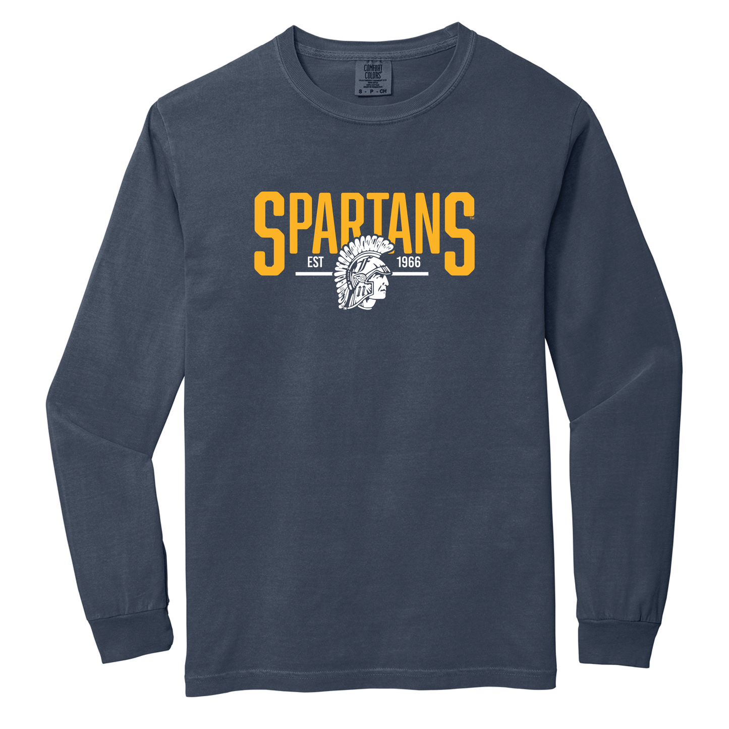Spartans Comfort Colors® Heavyweight Ring Spun Long Sleeve Tee (6014)