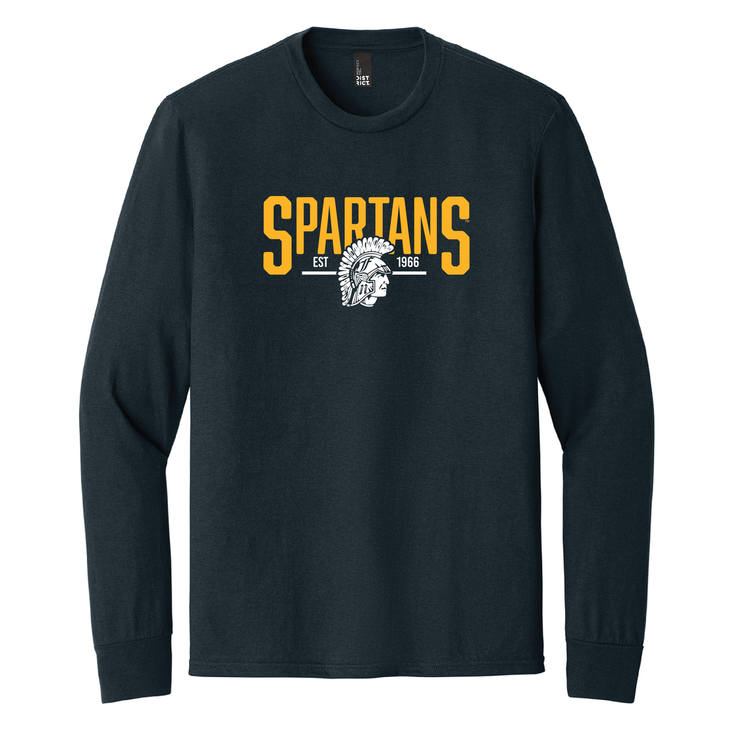 Spartans District® Perfect Tri® Long Sleeve Tee (DM132)