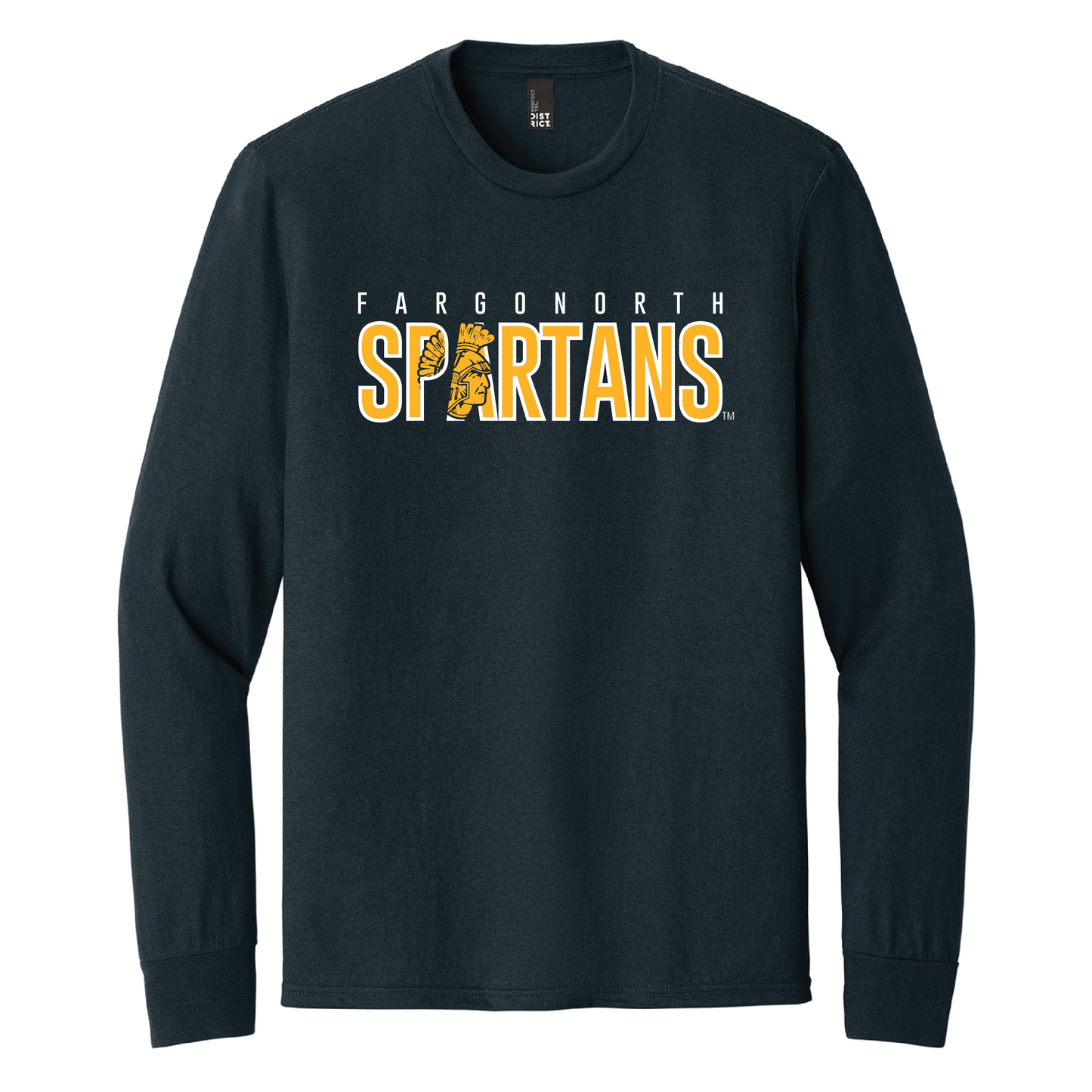 Spartans District® Perfect Tri® Long Sleeve Tee (DM132)
