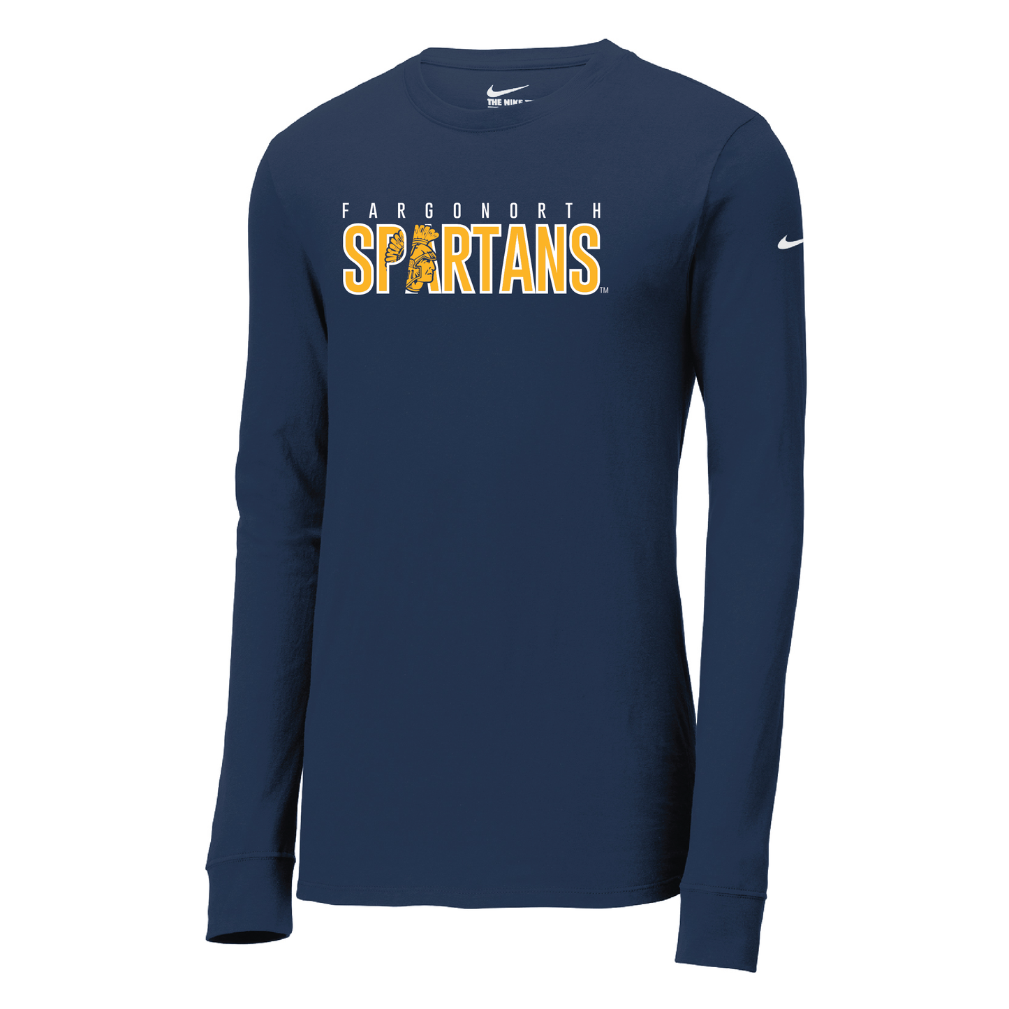 Spartans Nike Dri-FIT Cotton/Poly Long Sleeve Tee (NKBQ5230)