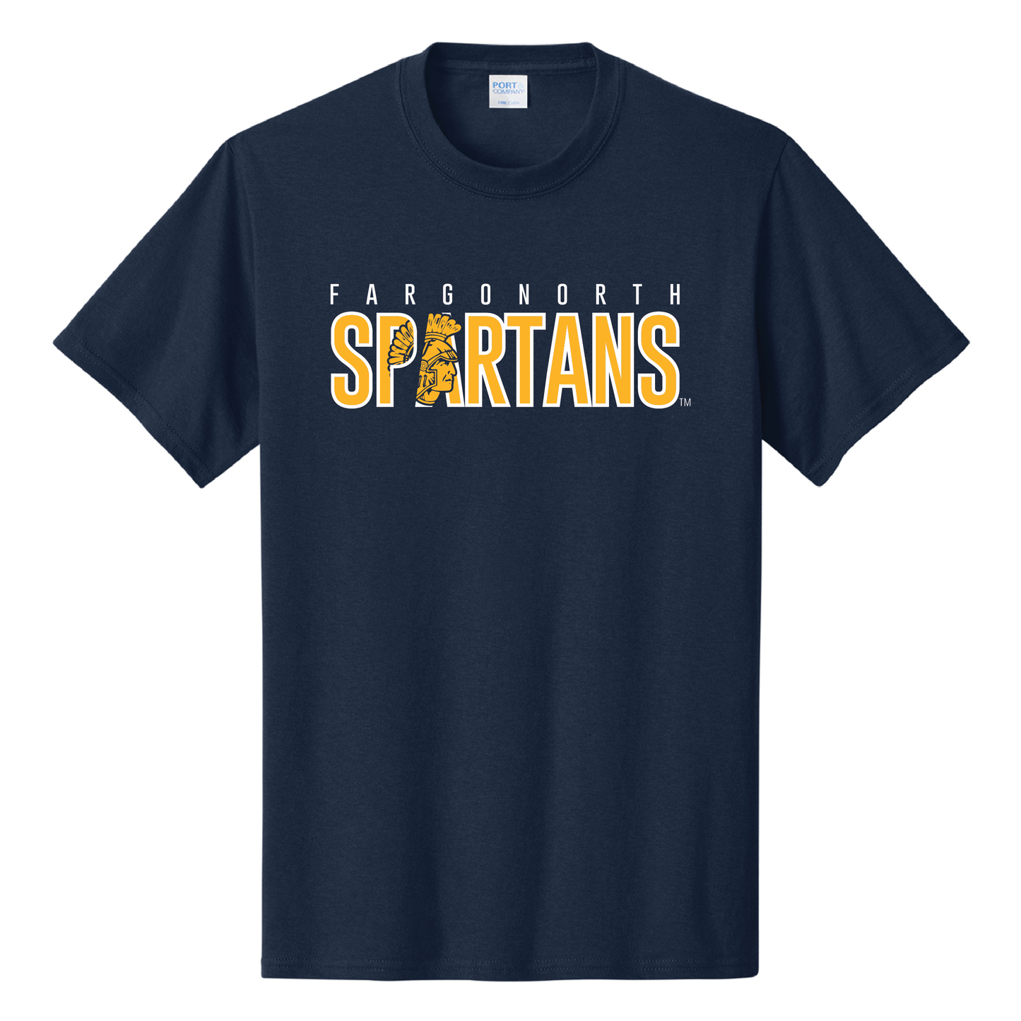 Spartans Port & Co™ Core Cotton Tee (PC54)