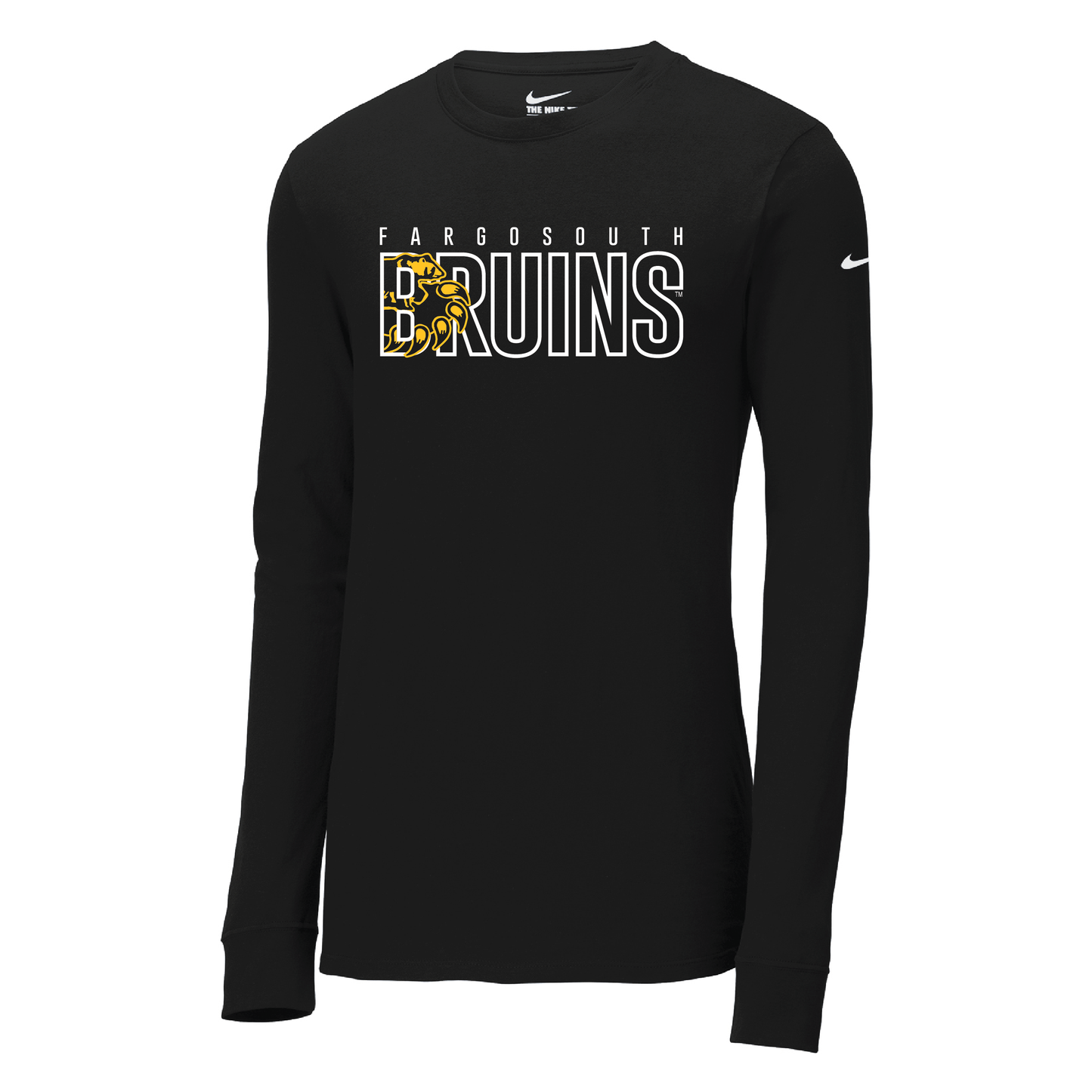 Bruins Nike Dri-FIT Cotton/Poly Long Sleeve Tee (NKBQ5230)
