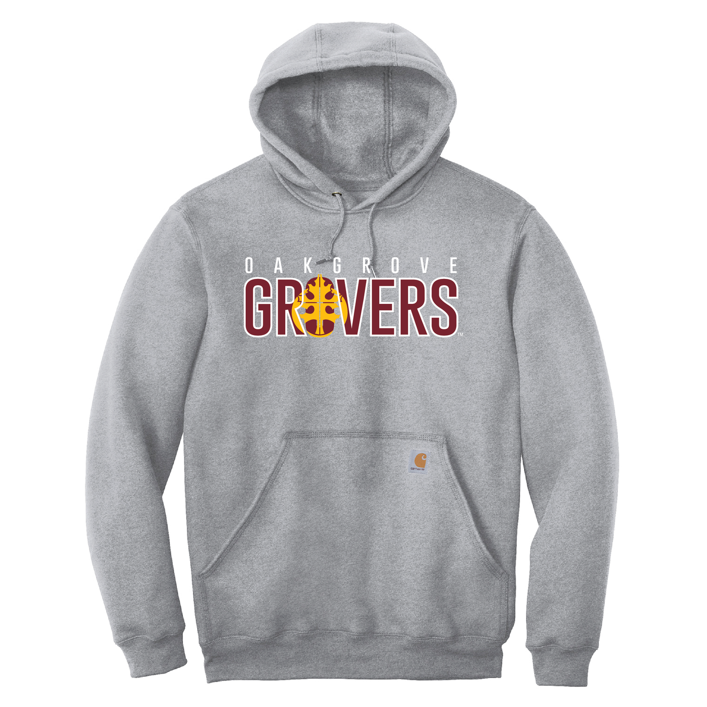 Oak Grove Carhartt® Midweight Hooded Sweatshirt (CTK121)