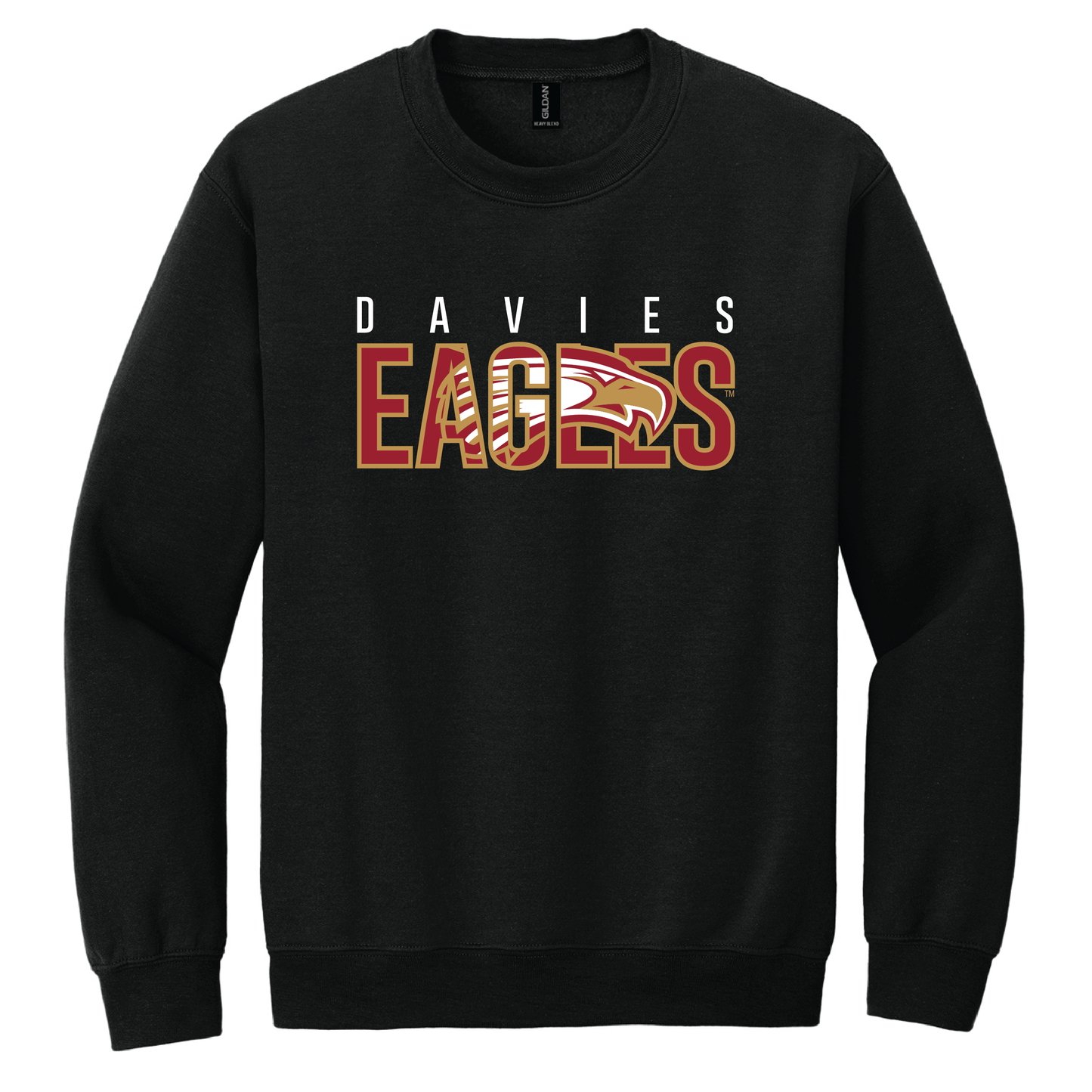 Eagles Gildan® Heavy Blend™ Crewneck Sweatshirt (18000)