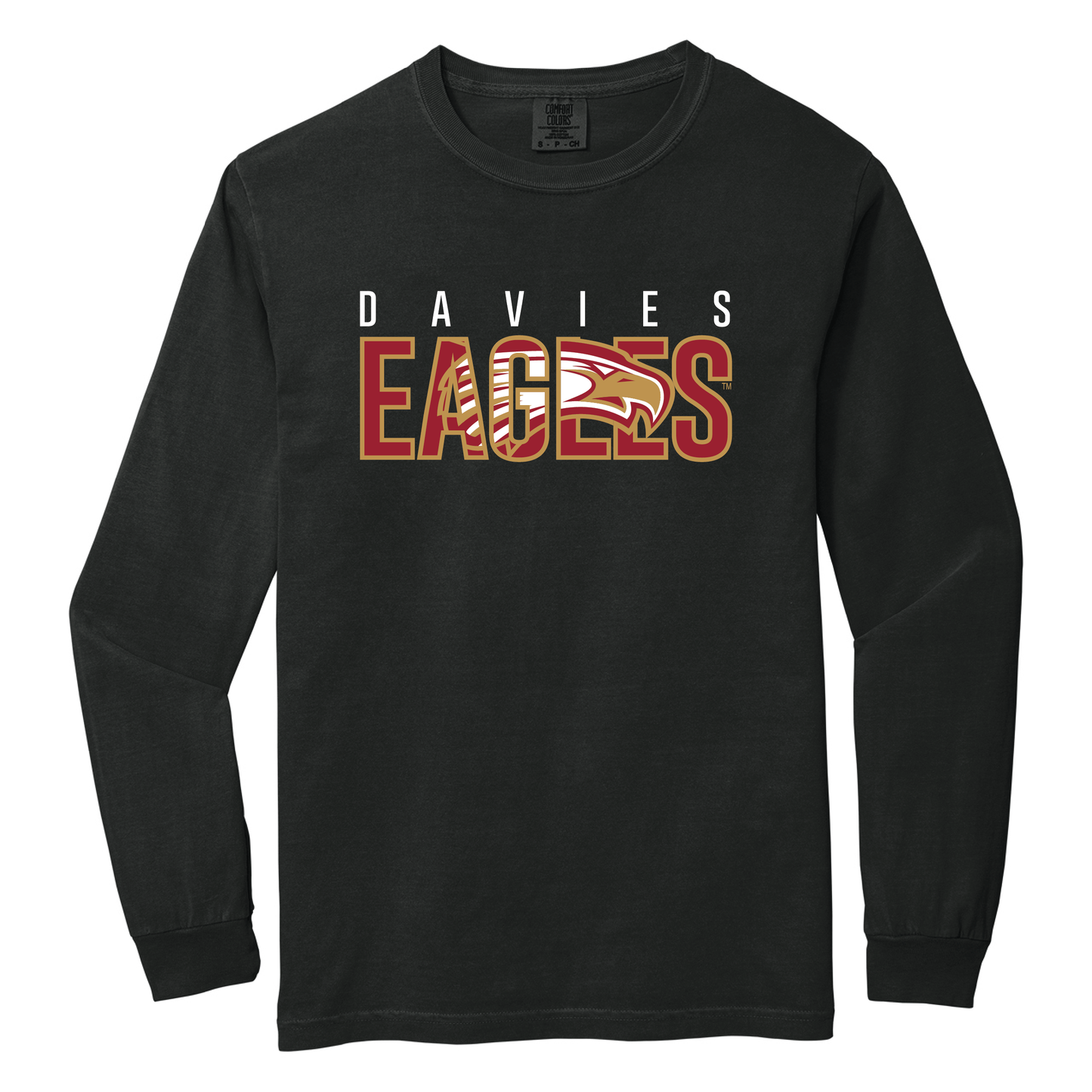 Eagles Comfort Colors® Heavyweight Ring Spun Long Sleeve Tee (6014)