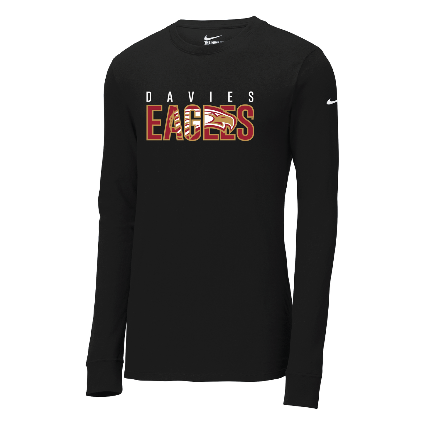 Eagles Nike Dri-FIT Cotton/Poly Long Sleeve Tee (NKBQ5230)