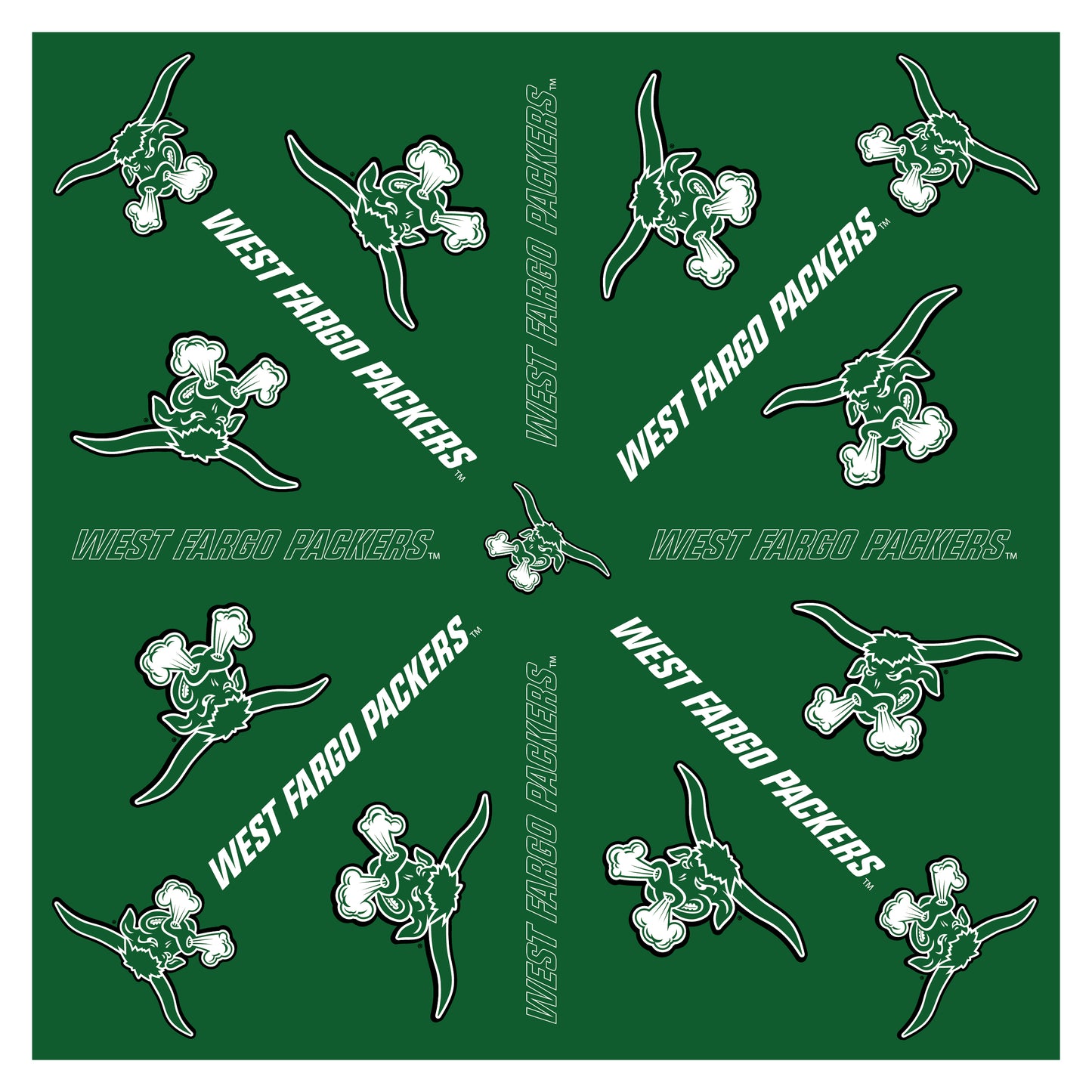 PACKERS BANDANA 0724