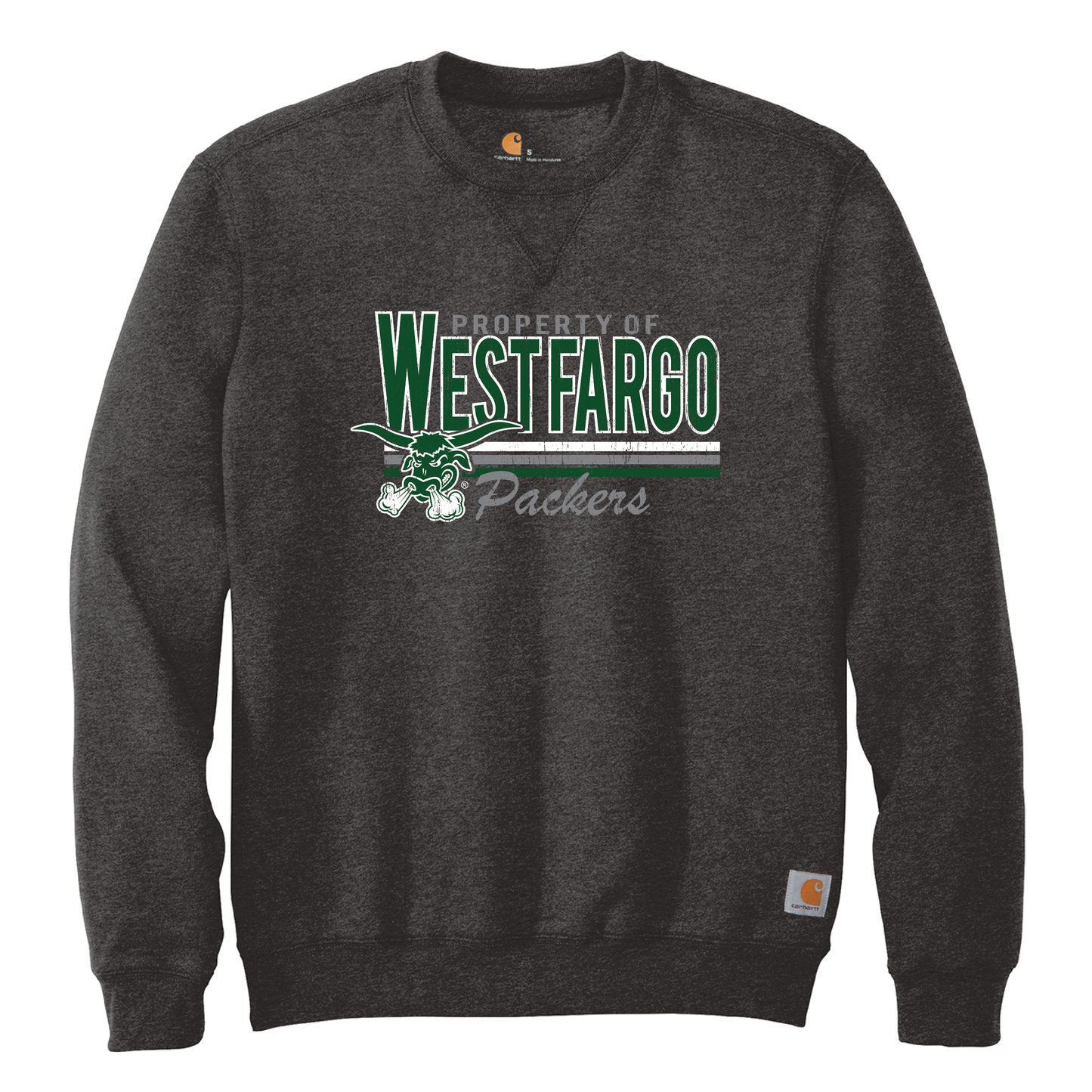 Packers Carhartt® Midweight Crewneck Sweatshirt (CTK124)