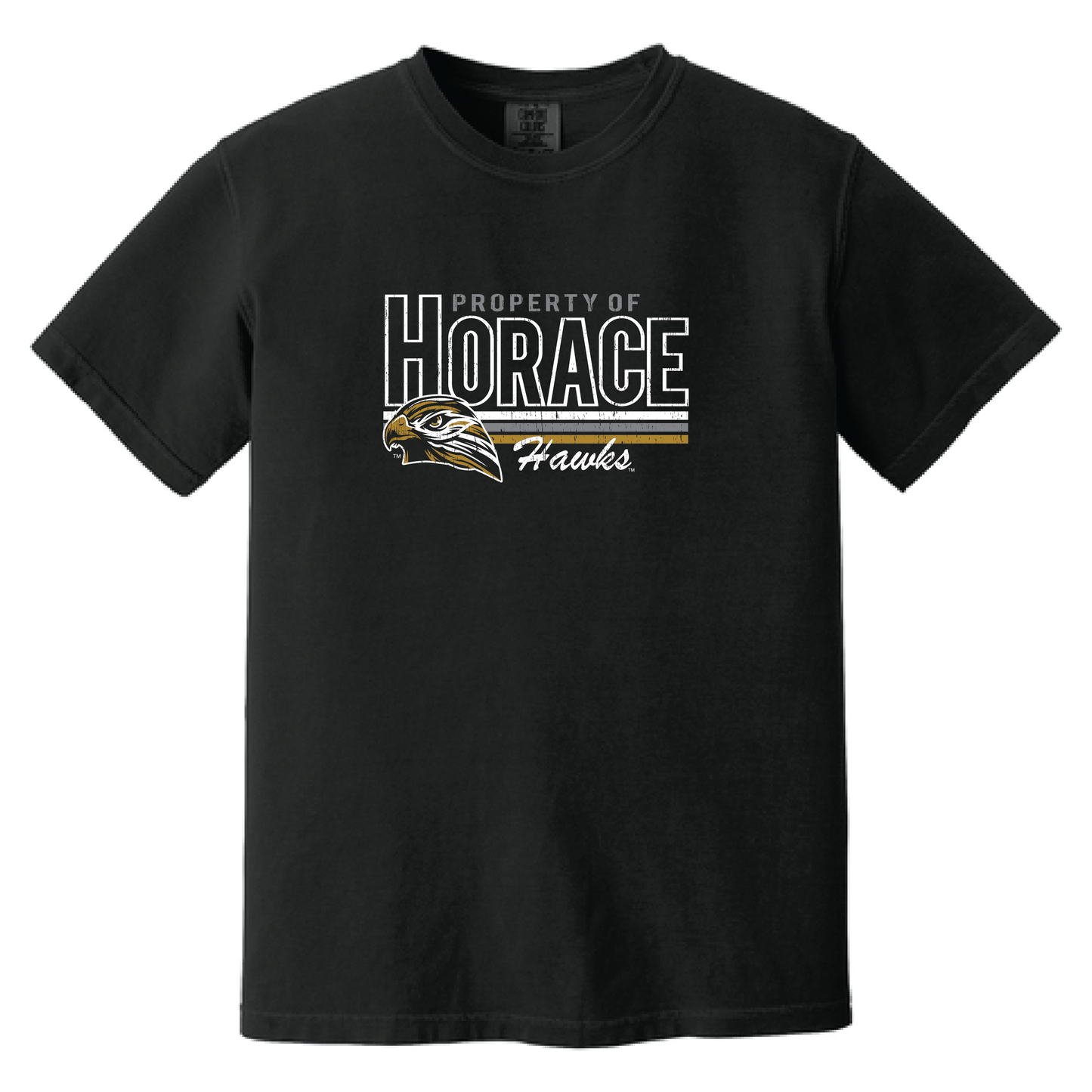 Hawks Comfort Colors® Heavyweight Ring Spun Tee (1717)