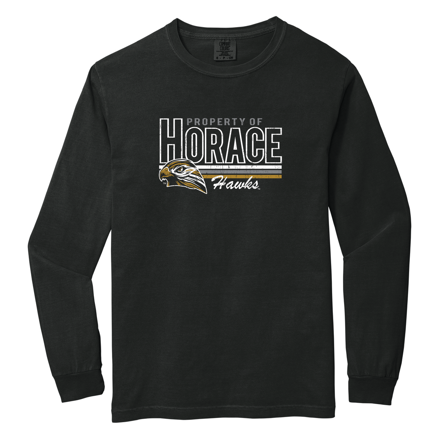 Hawks Comfort Colors® Heavyweight Ring Spun Long Sleeve Tee (6014)