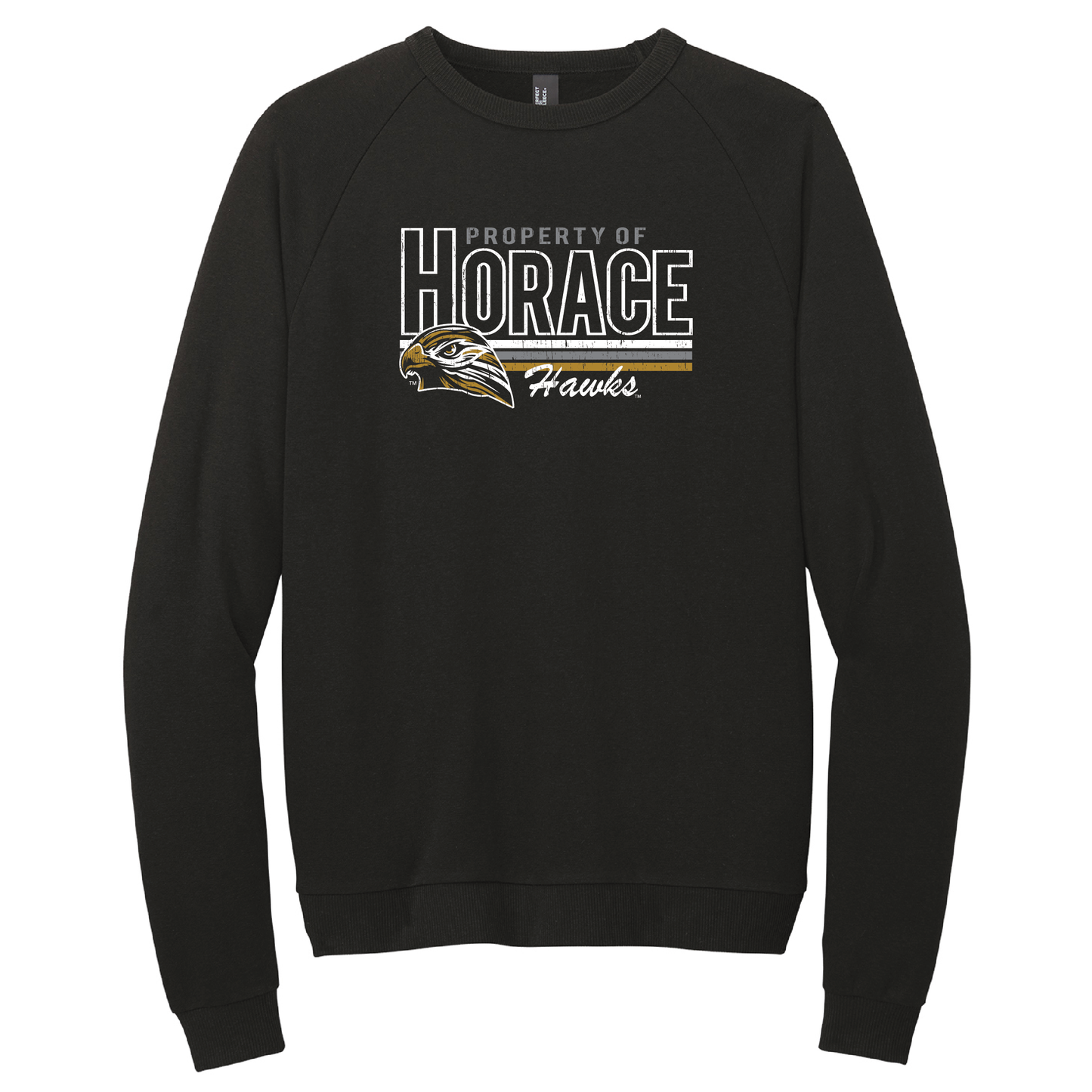Hawks District® Perfect Tri® Fleece Crewneck Sweatshirt (DT1304)