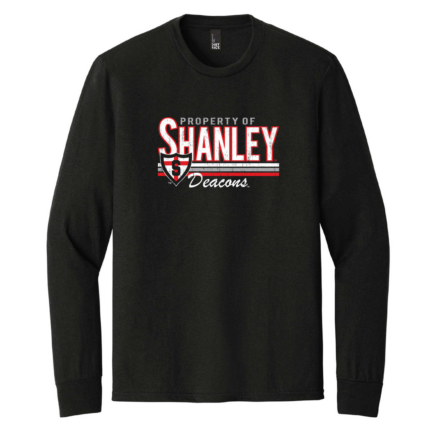 Shanley District® Perfect Tri® Long Sleeve Tee (DM132)