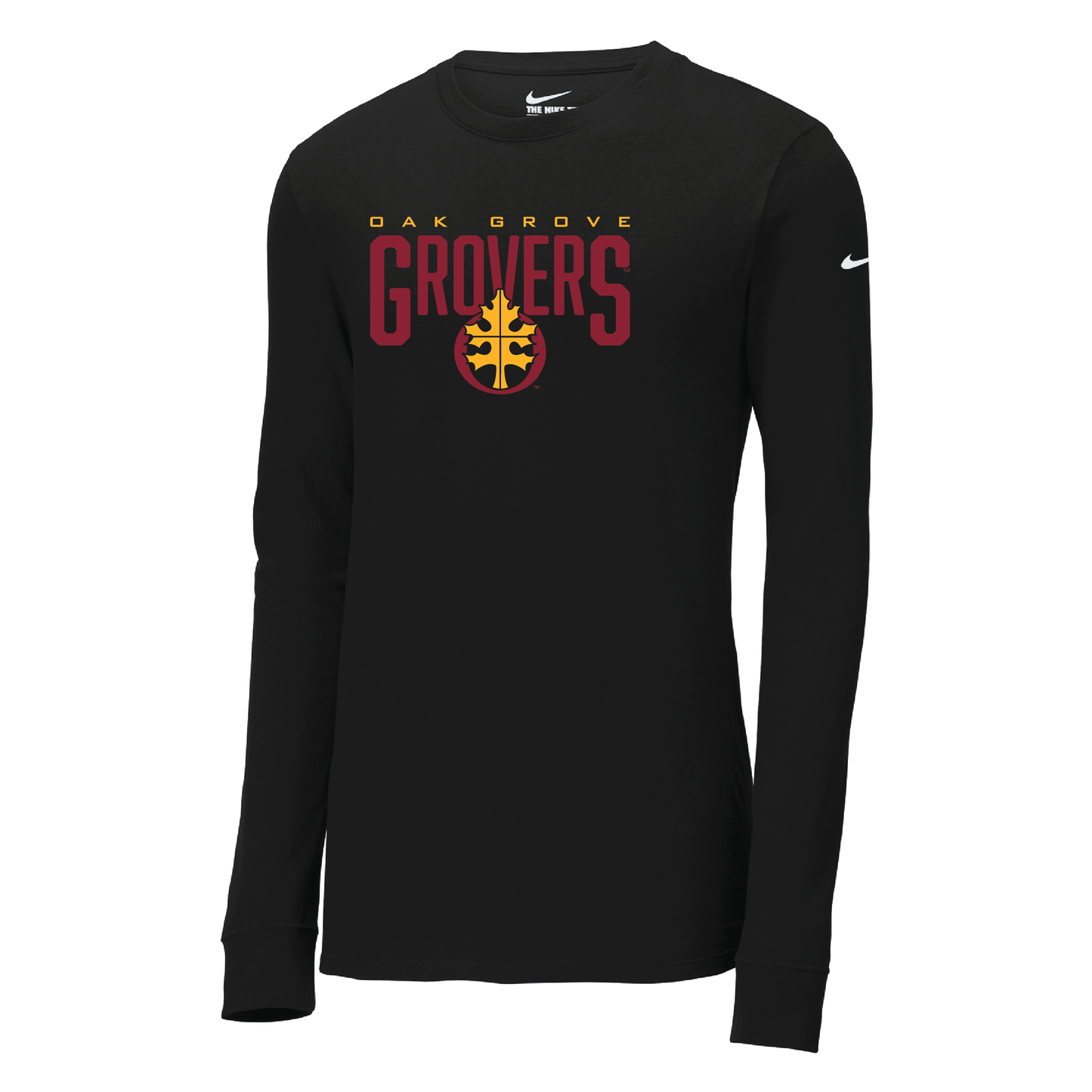 Oak Grove Nike Dri-FIT Cotton/Poly Long Sleeve Tee (NKBQ5230)