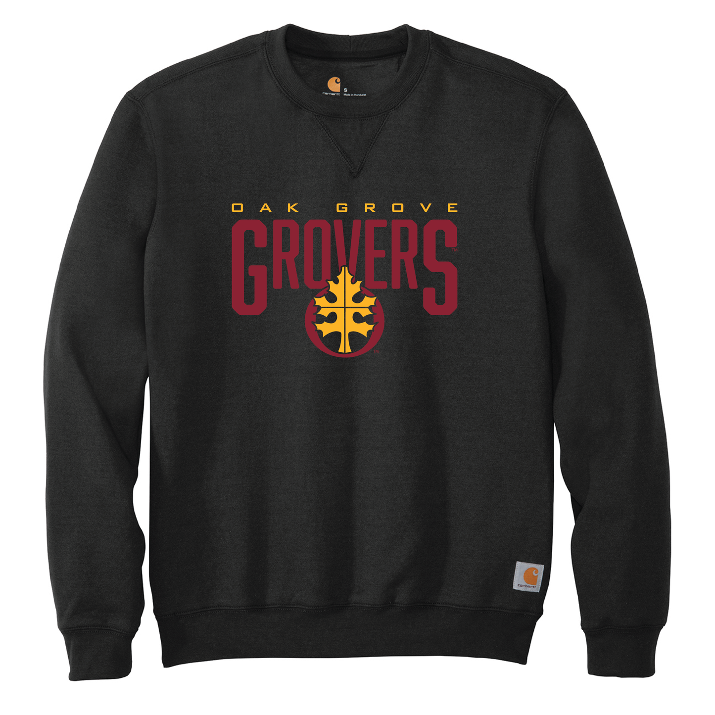 Oak Grove Carhartt® Midweight Crewneck Sweatshirt (CTK124)