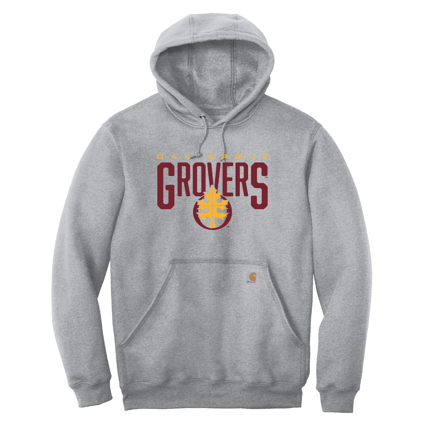 Oak Grove Carhartt® Midweight Hooded Sweatshirt (CTK121)