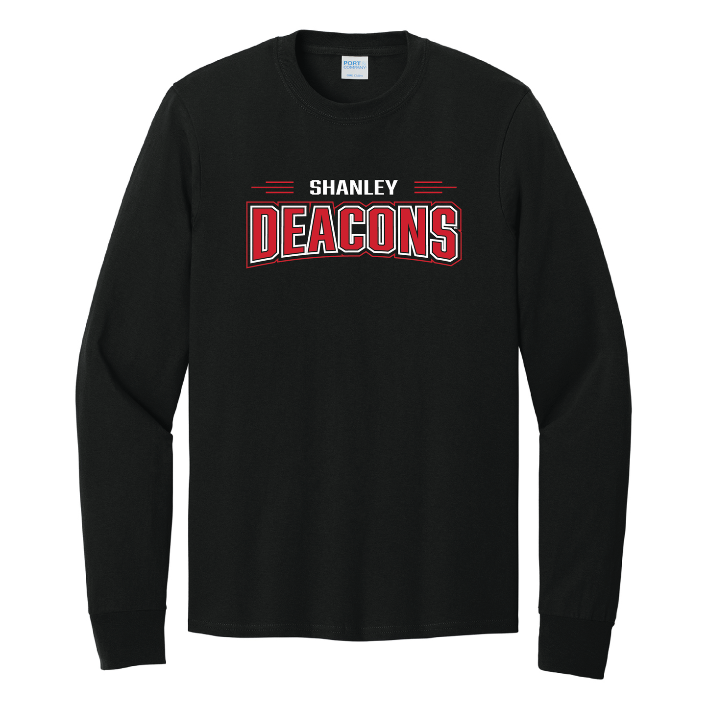Shanley Port & Co™ Long Sleeve Core Cotton Tee (PC54LS)