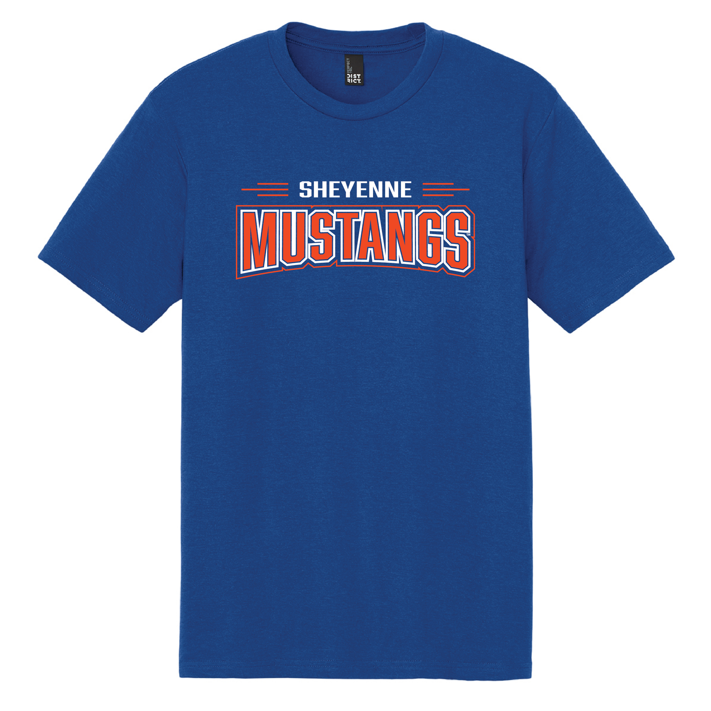 Mustangs District® Perfect Tri® Tee (DM130)