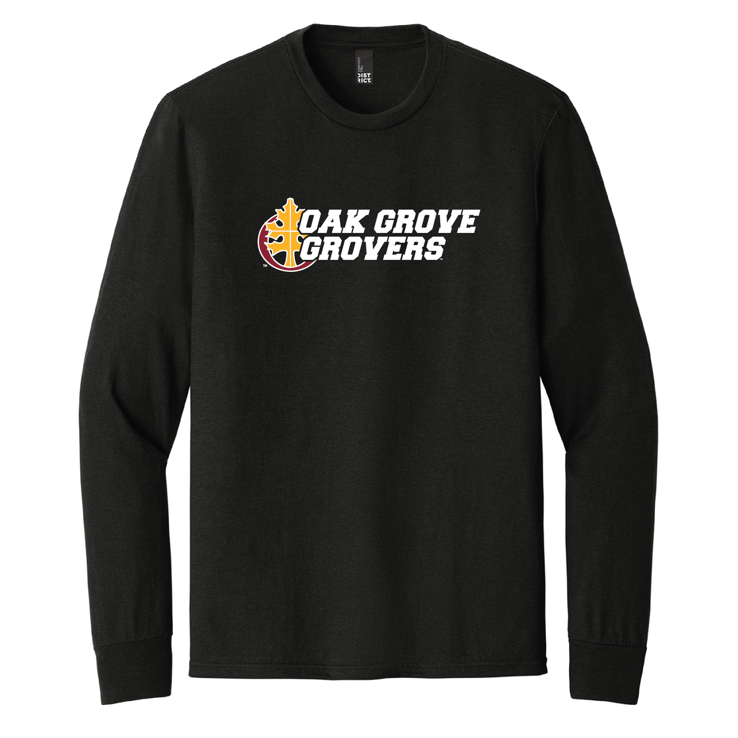 Oak Grove District® Perfect Tri® Long Sleeve Tee (DM132)