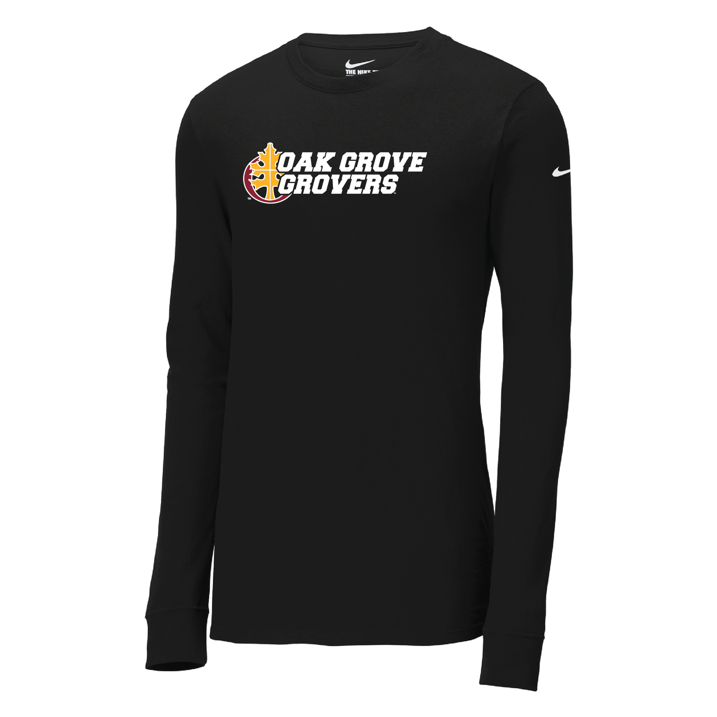 Oak Grove Nike Dri-FIT Cotton/Poly Long Sleeve Tee (NKBQ5230)