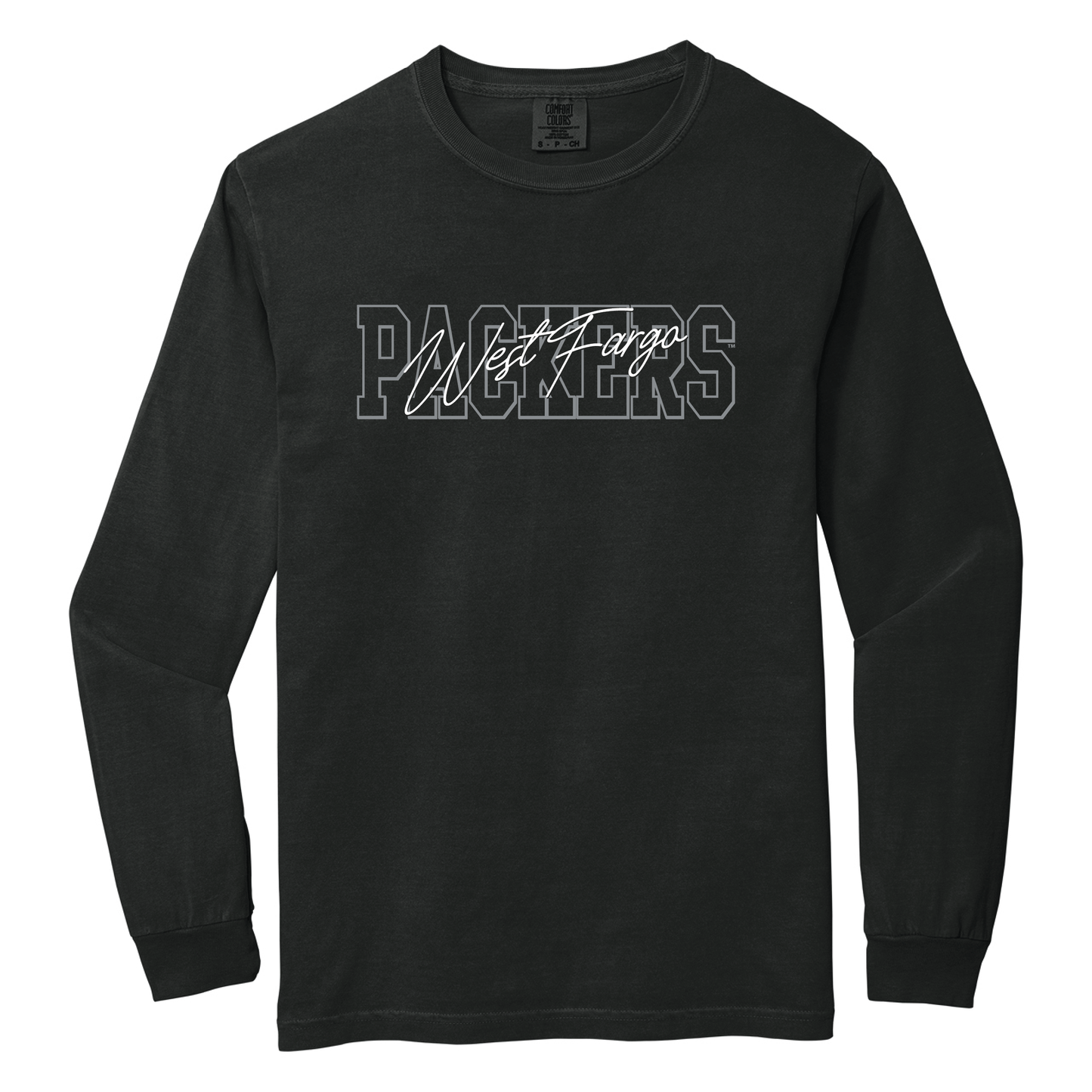 Packers Comfort Colors® Heavyweight Ring Spun Long Sleeve Tee (6014)