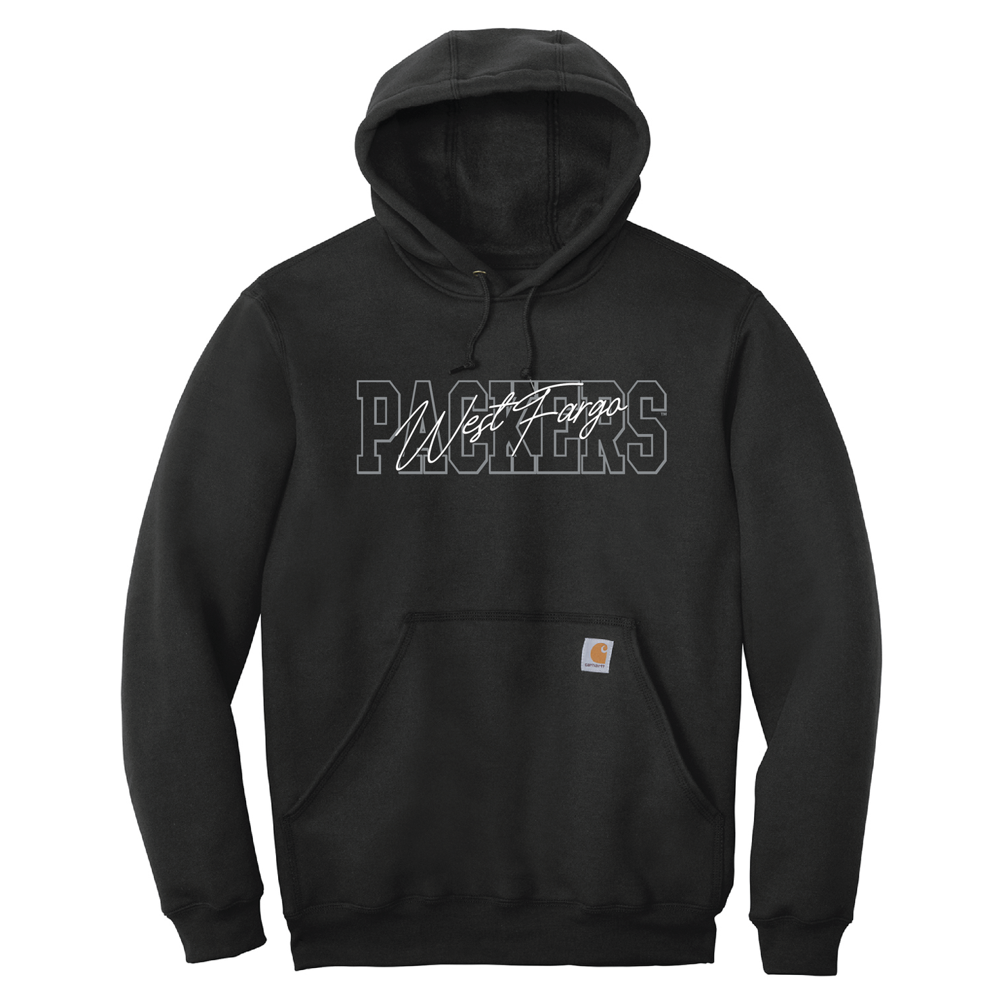 Packers Carhartt® Midweight Hooded Sweatshirt (CTK121)