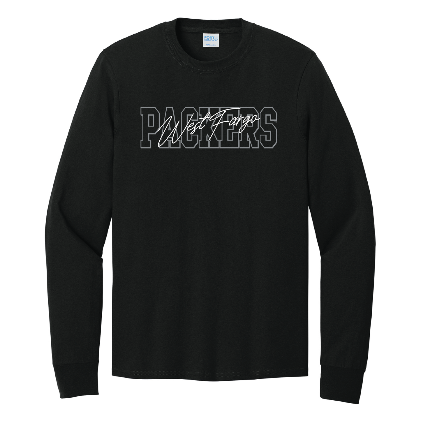 Packers Port & Co™ Long Sleeve Core Cotton Tee (PC54LS)