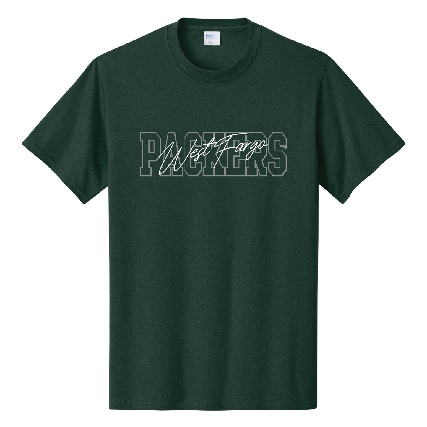 Packers Port & Co™ Core Cotton Tee (PC54)