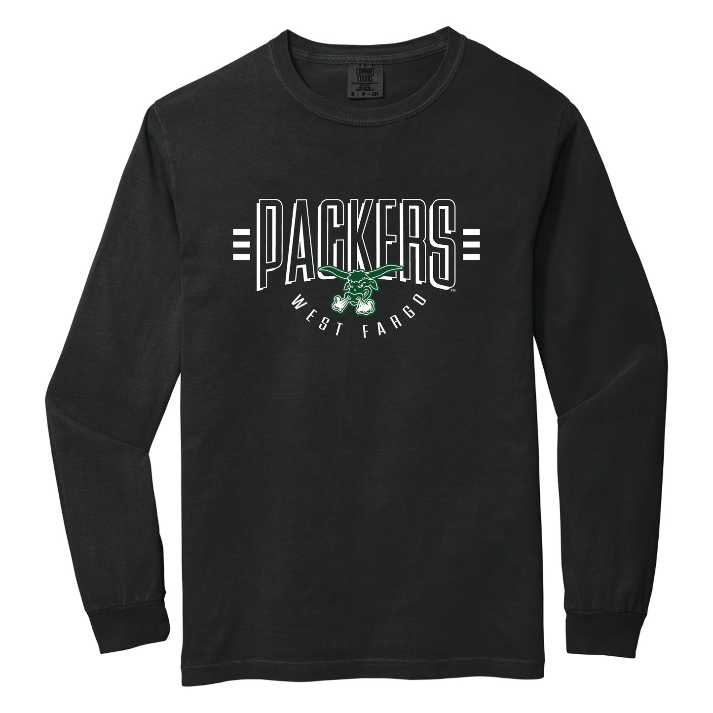 Packers Comfort Colors® Heavyweight Ring Spun Long Sleeve Tee (6014)
