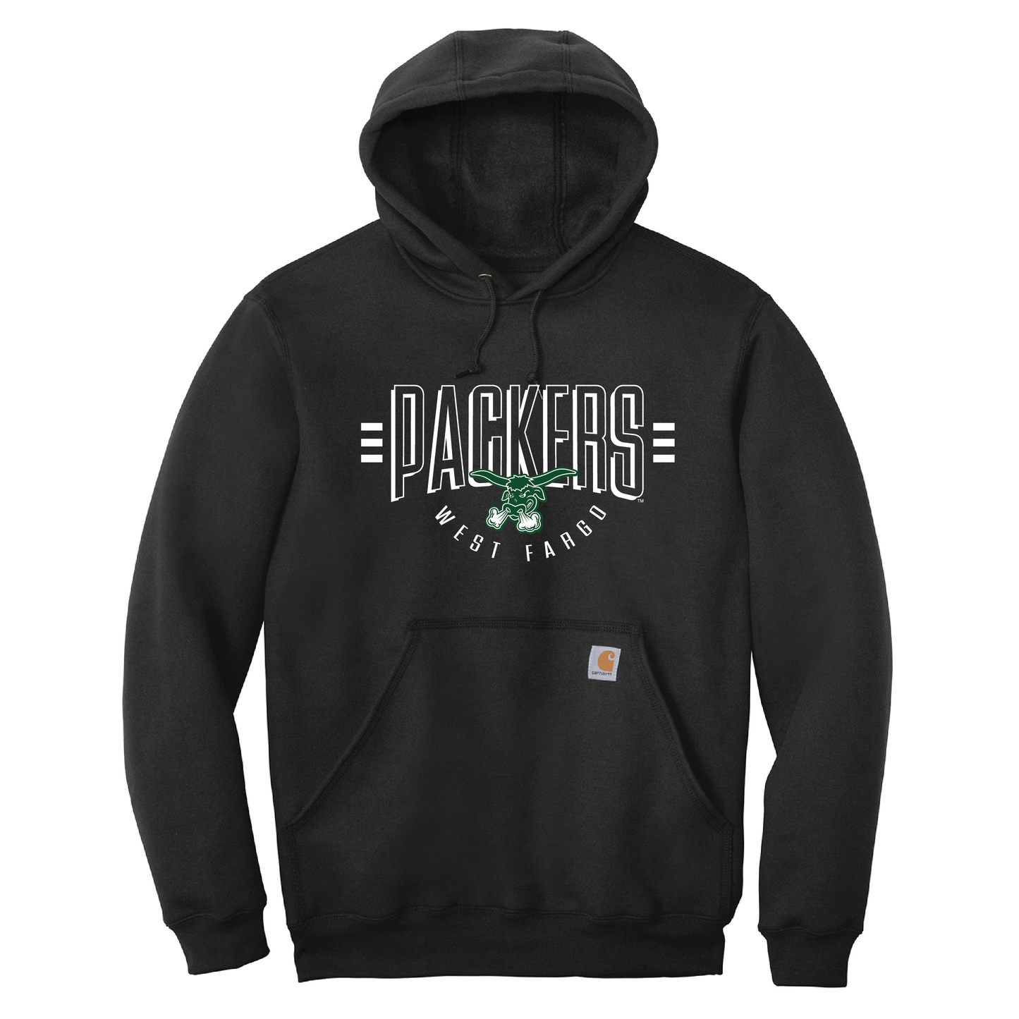 Packers Carhartt® Midweight Hooded Sweatshirt (CTK121)