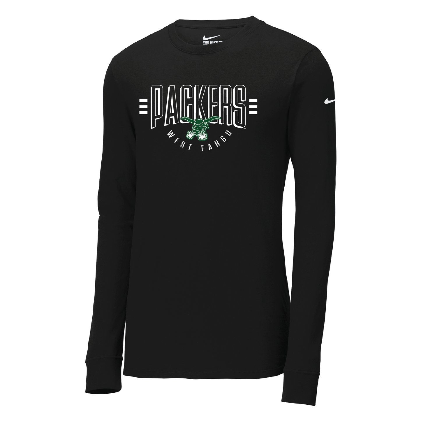 Packers Nike Dri-FIT Cotton/Poly Long Sleeve Tee (NKBQ5230)