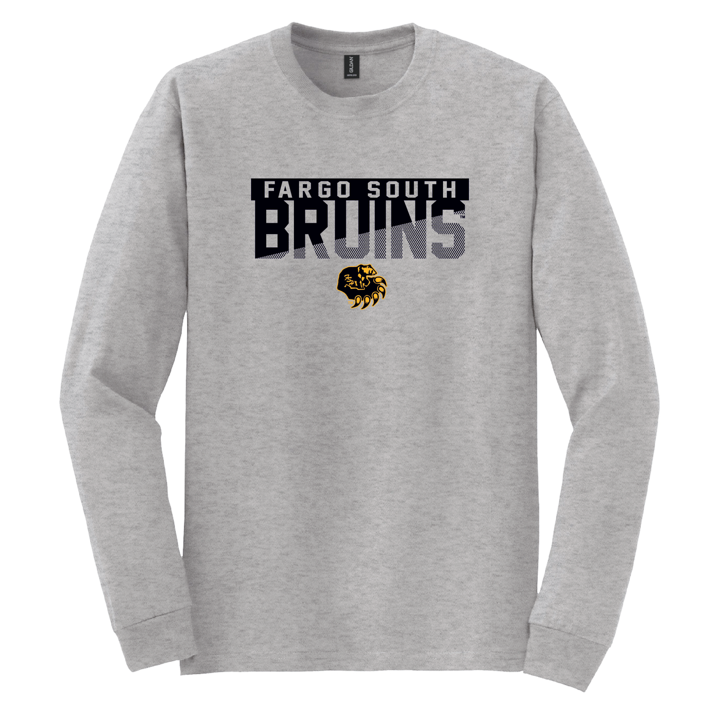 Bruins Gildan® DryBlend® 50 Cotton/50 Poly Long Sleeve T-Shirt (8400)