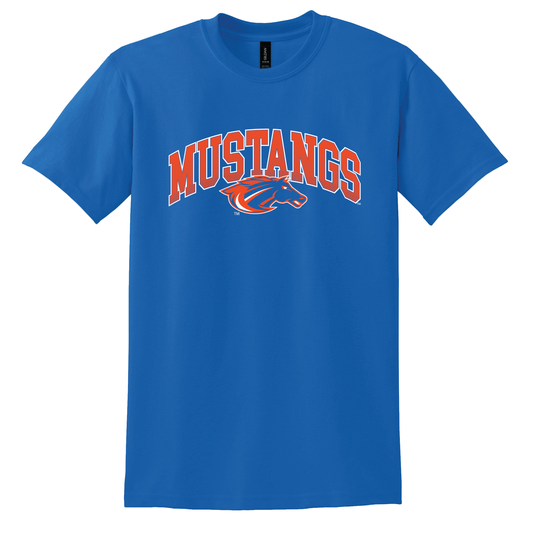 Mustangs Gildan Dryblend S/S Tee 0925