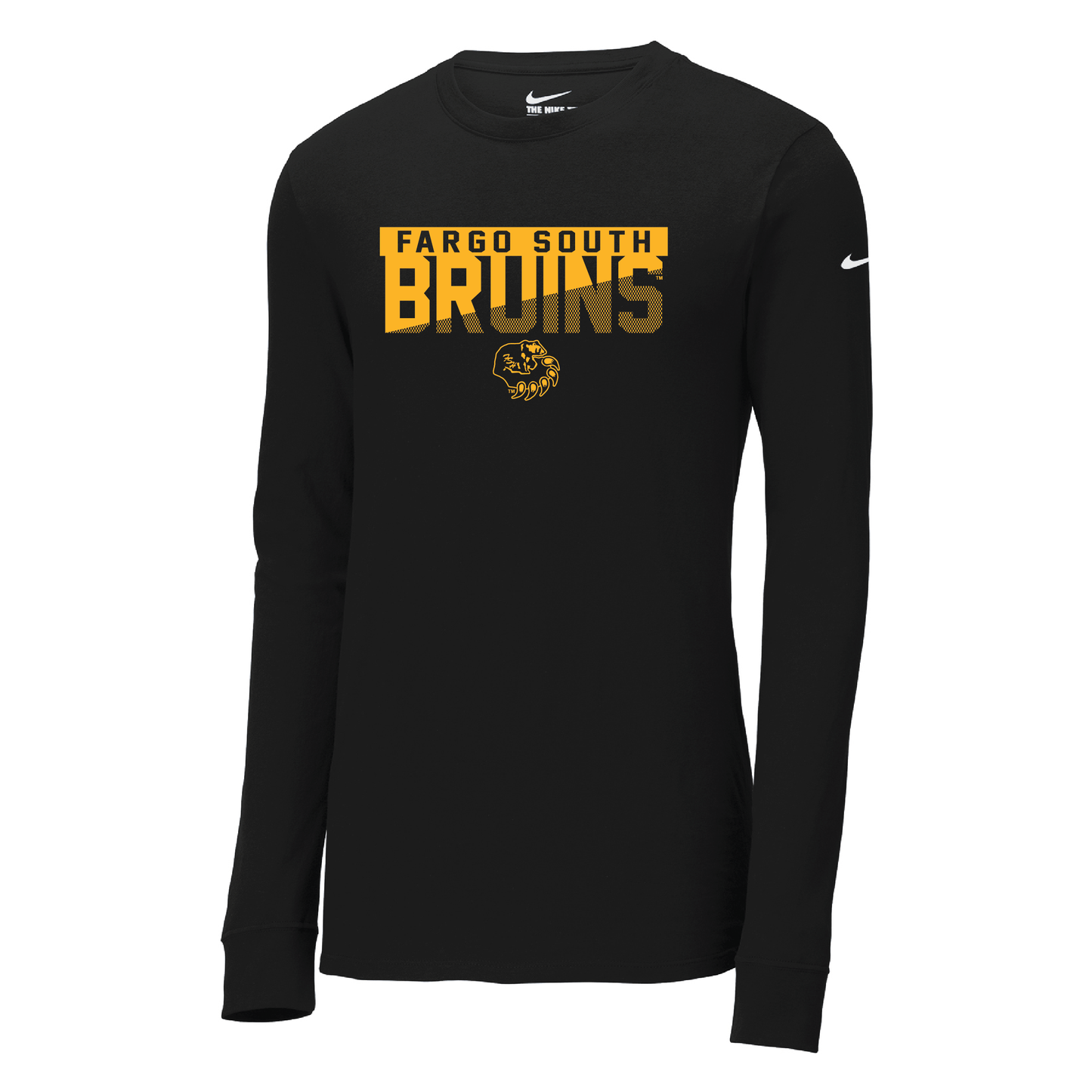 Bruins Nike Dri-FIT Cotton/Poly Long Sleeve Tee (NKBQ5230)