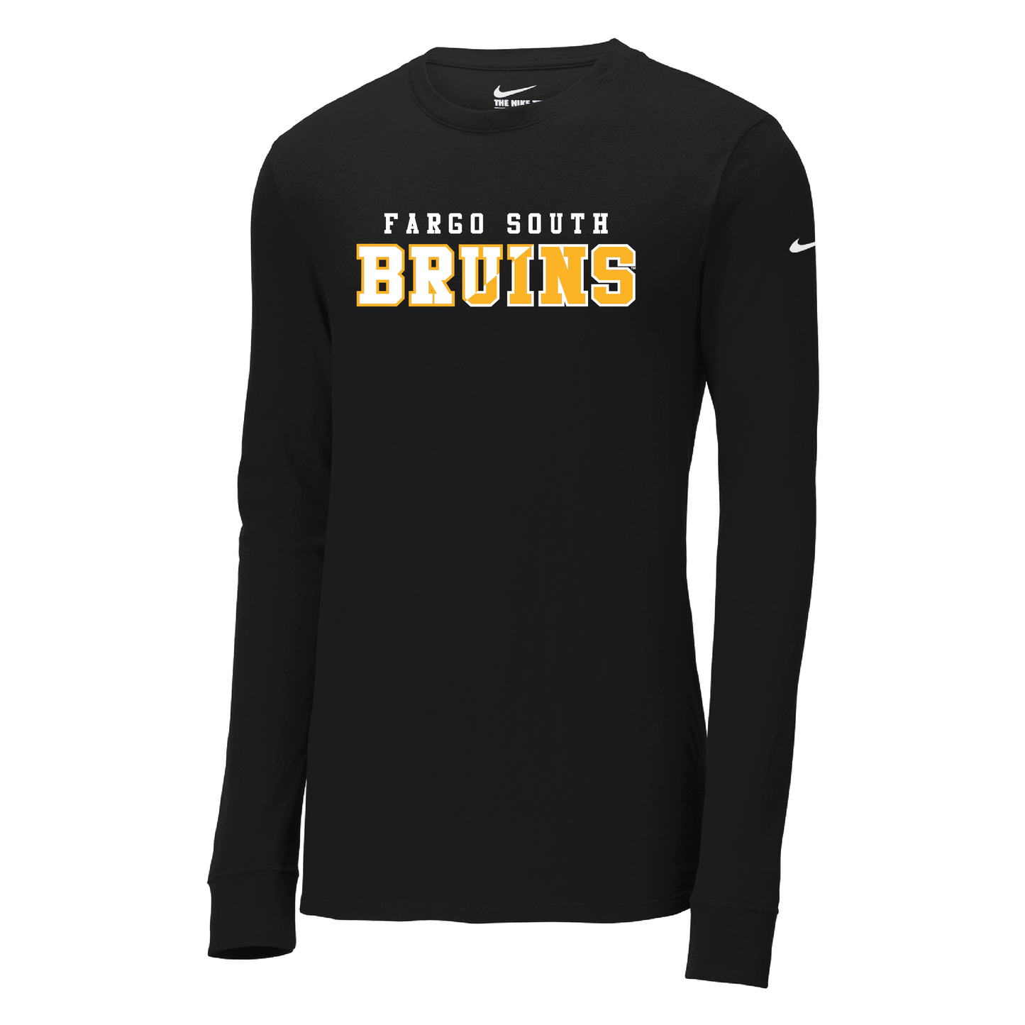 Bruins Nike Dri-FIT Cotton/Poly Long Sleeve Tee (NKBQ5230)
