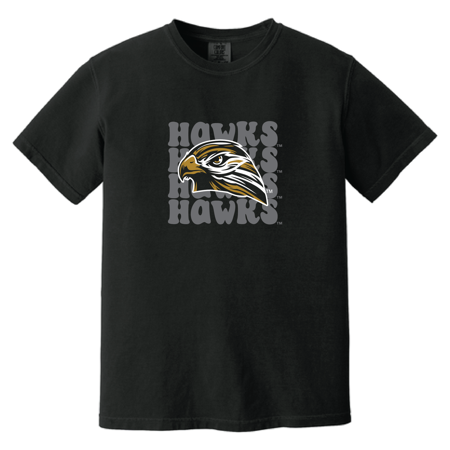 Hawks Comfort Colors® Heavyweight Ring Spun Tee (1717)