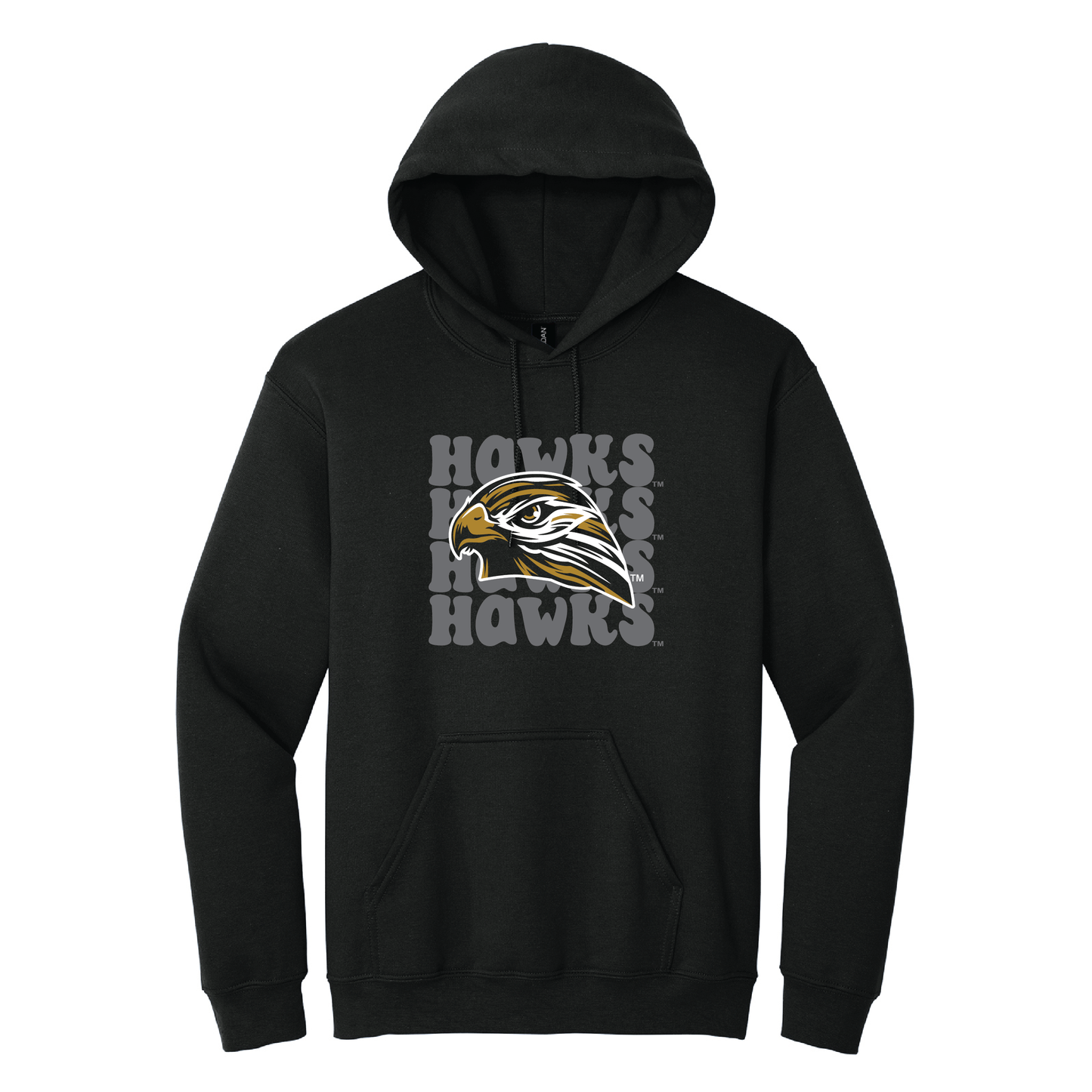 Hawks Gildan® Heavy Blend™ Hooded Sweatshirt (18500)