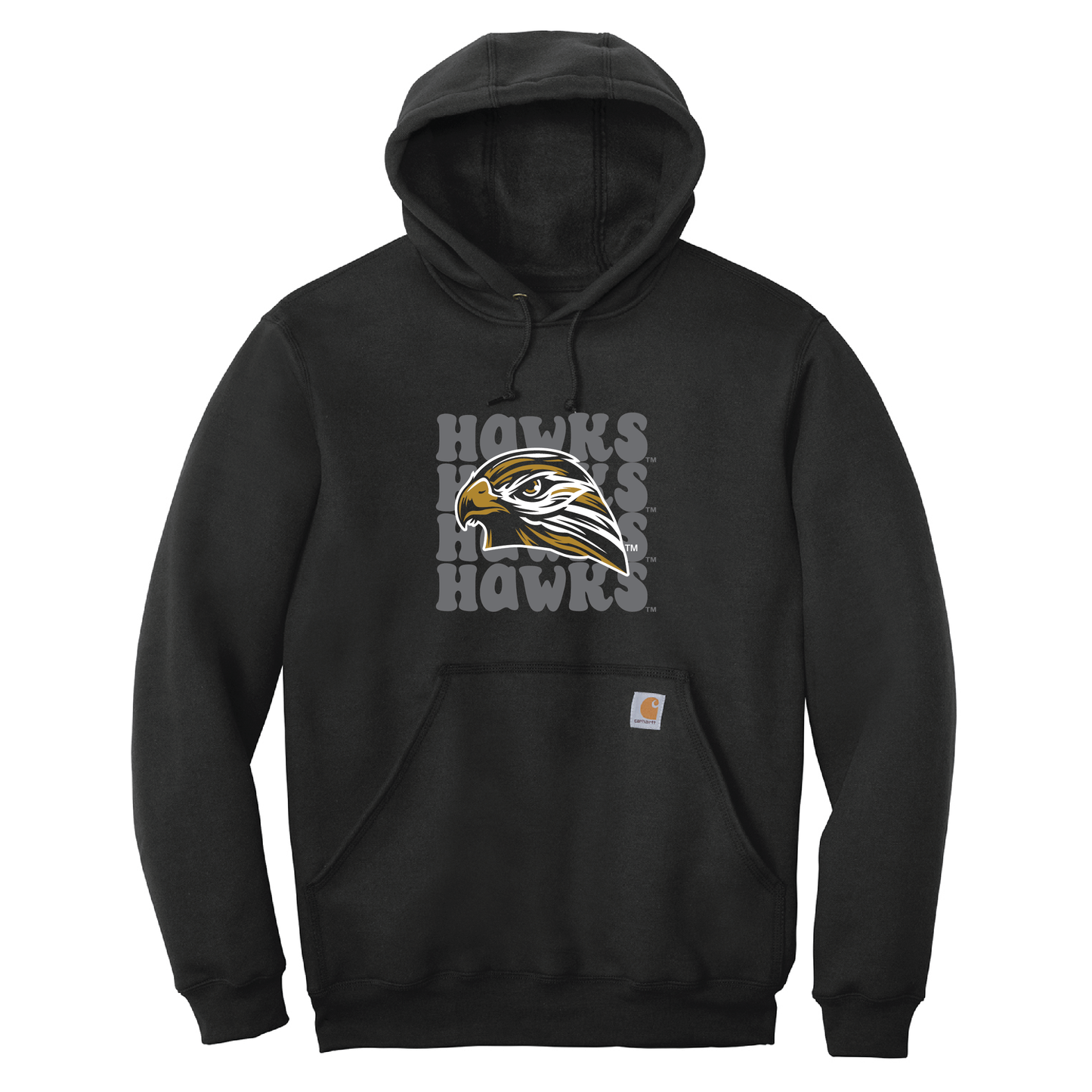 Hawks Carhartt® Midweight Hooded Sweatshirt (CTK121)