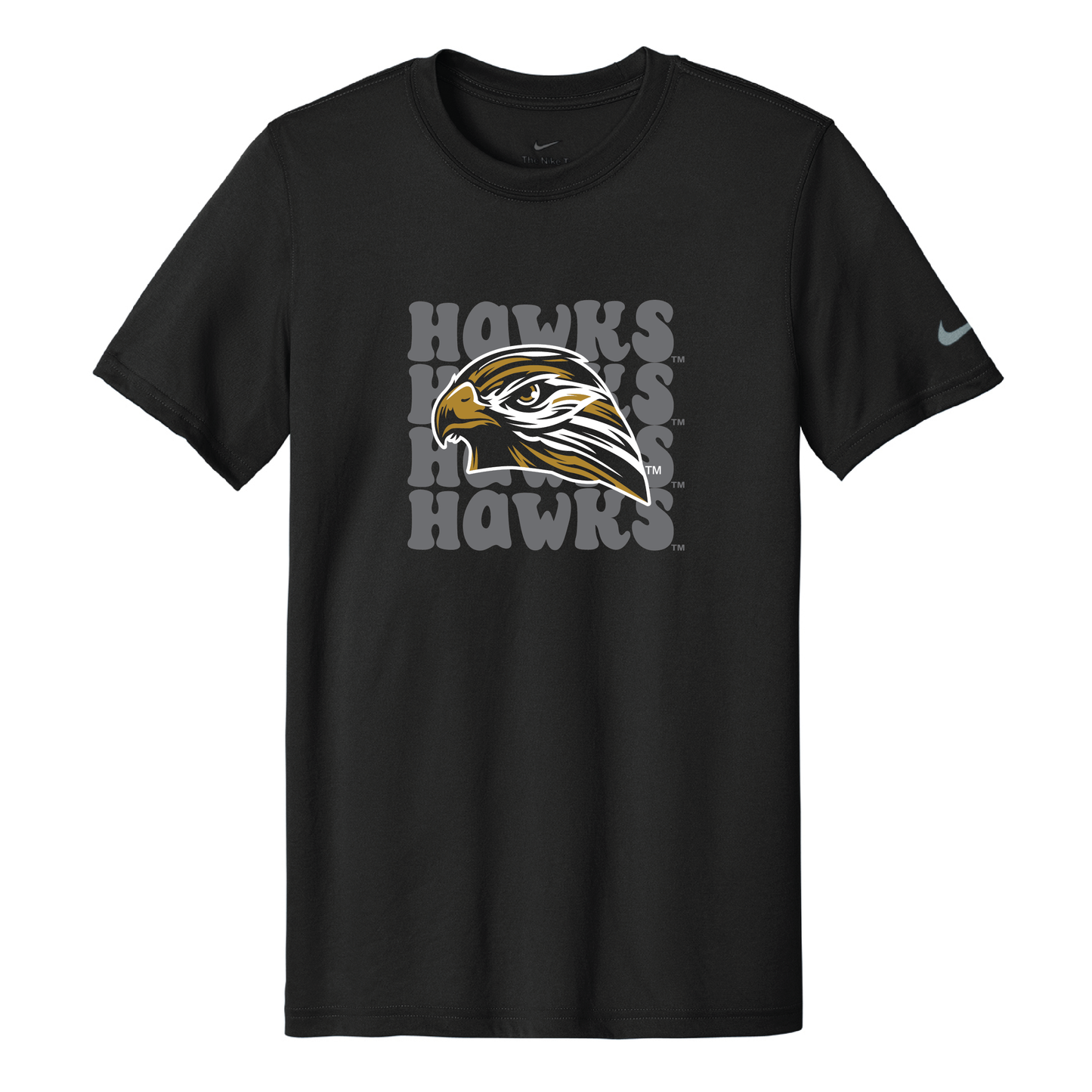 Hawks Nike Swoosh Sleeve rLegend Tee (NKDX8730)