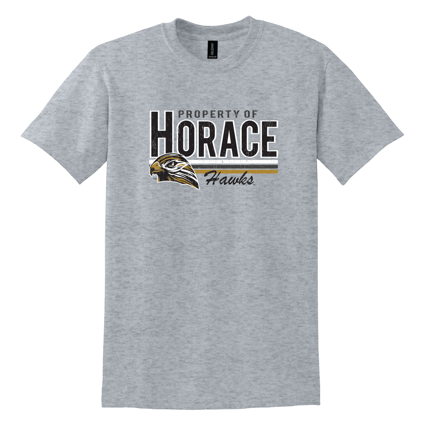 Hawks Gildan® DryBlend® 50 Cotton/50 Poly T-Shirt (8000)