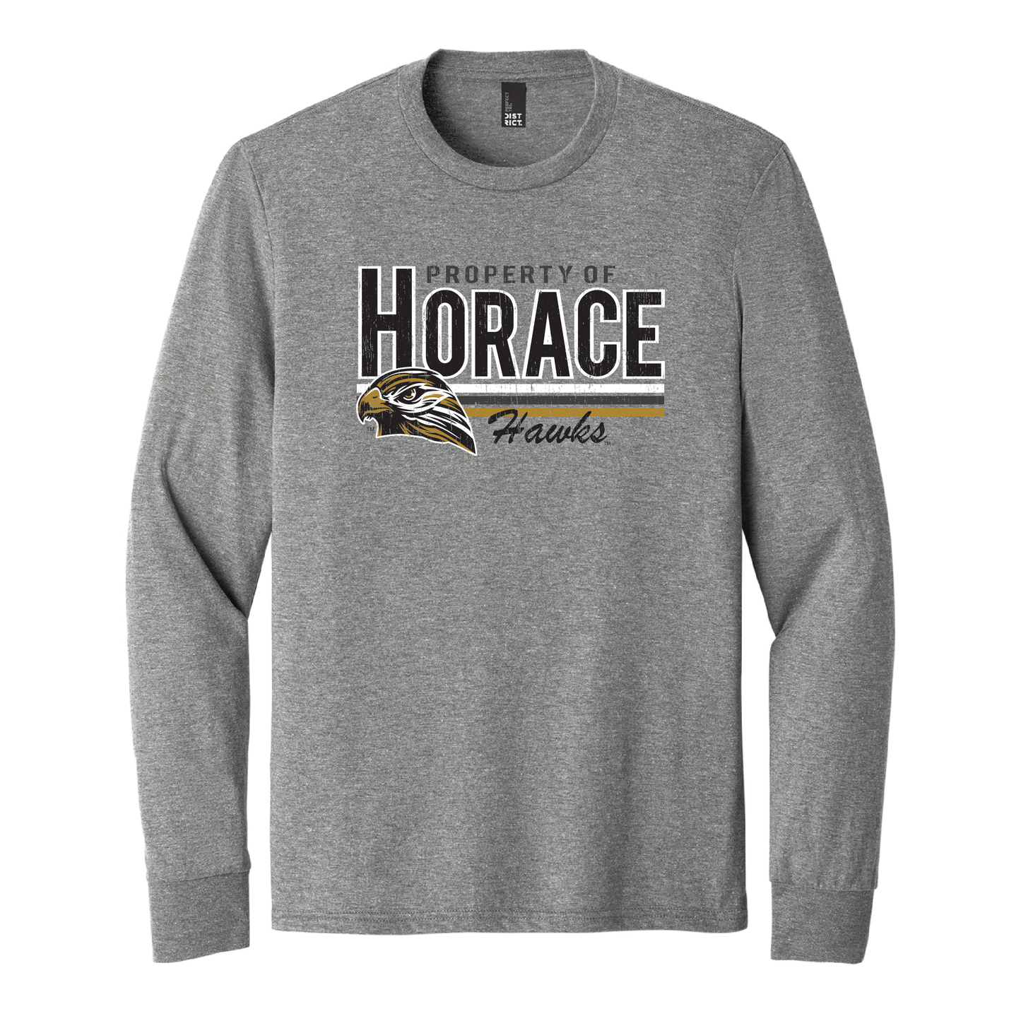 Hawks District® Perfect Tri® Long Sleeve Tee (DM132)