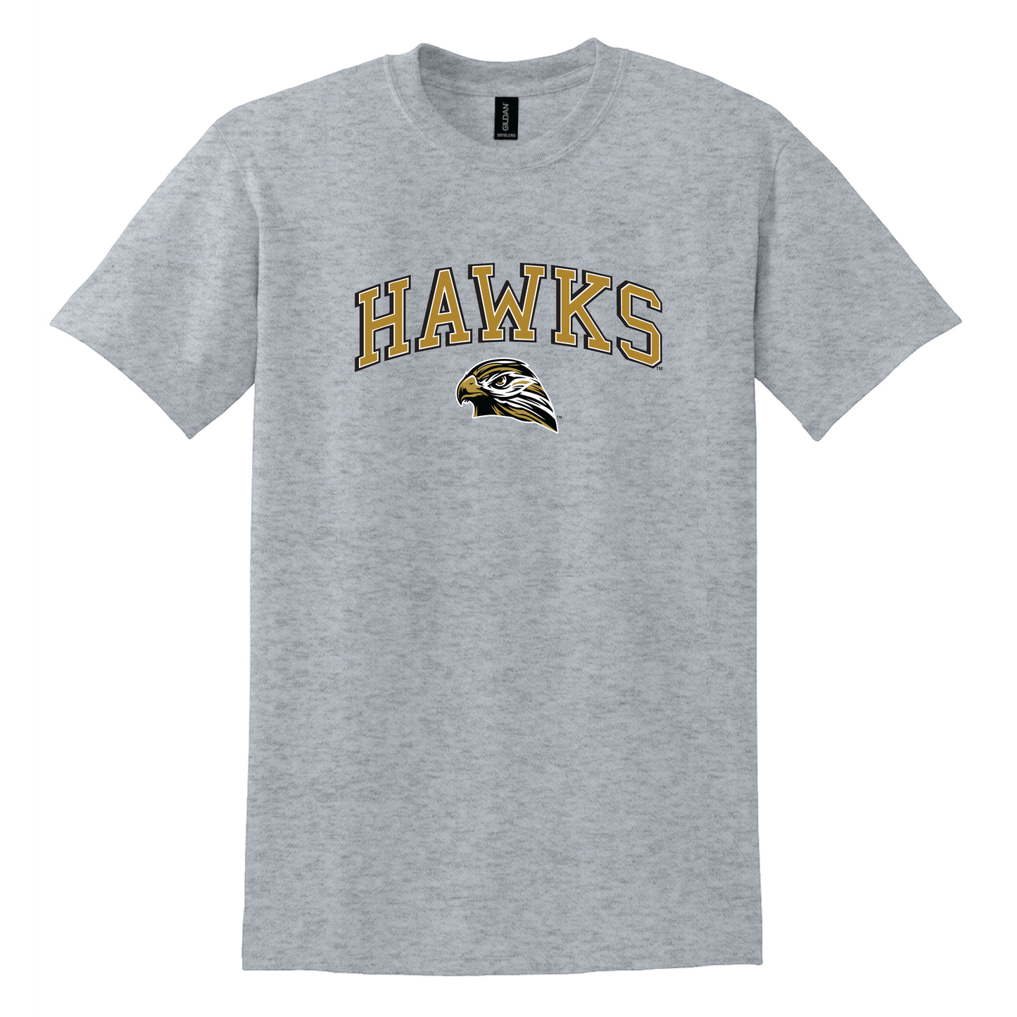 Hawks Gildan® DryBlend® 50 Cotton/50 Poly T-Shirt (8000)